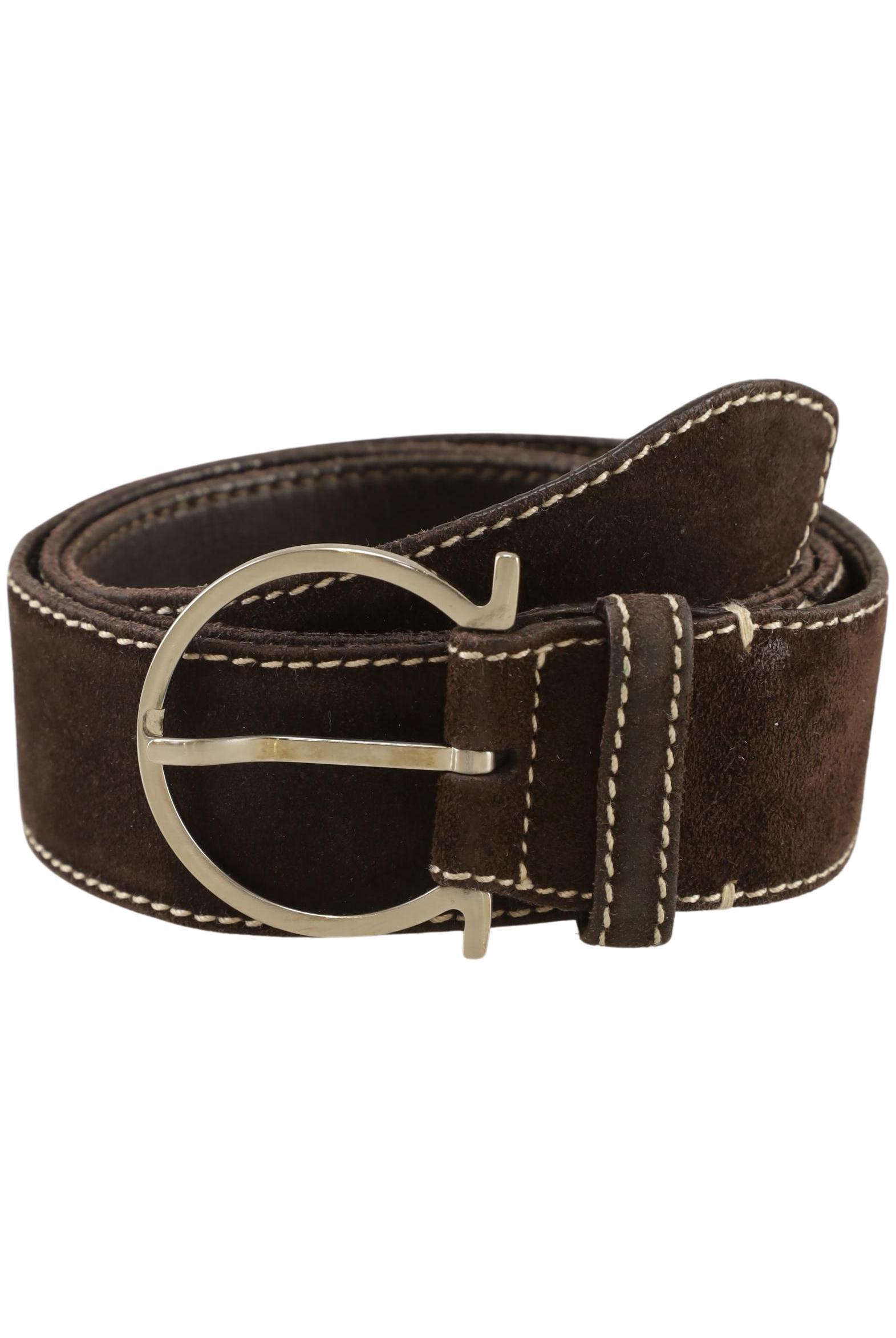 

Salvatore Ferragamo Damen Gürtel, braun, Gr. 80