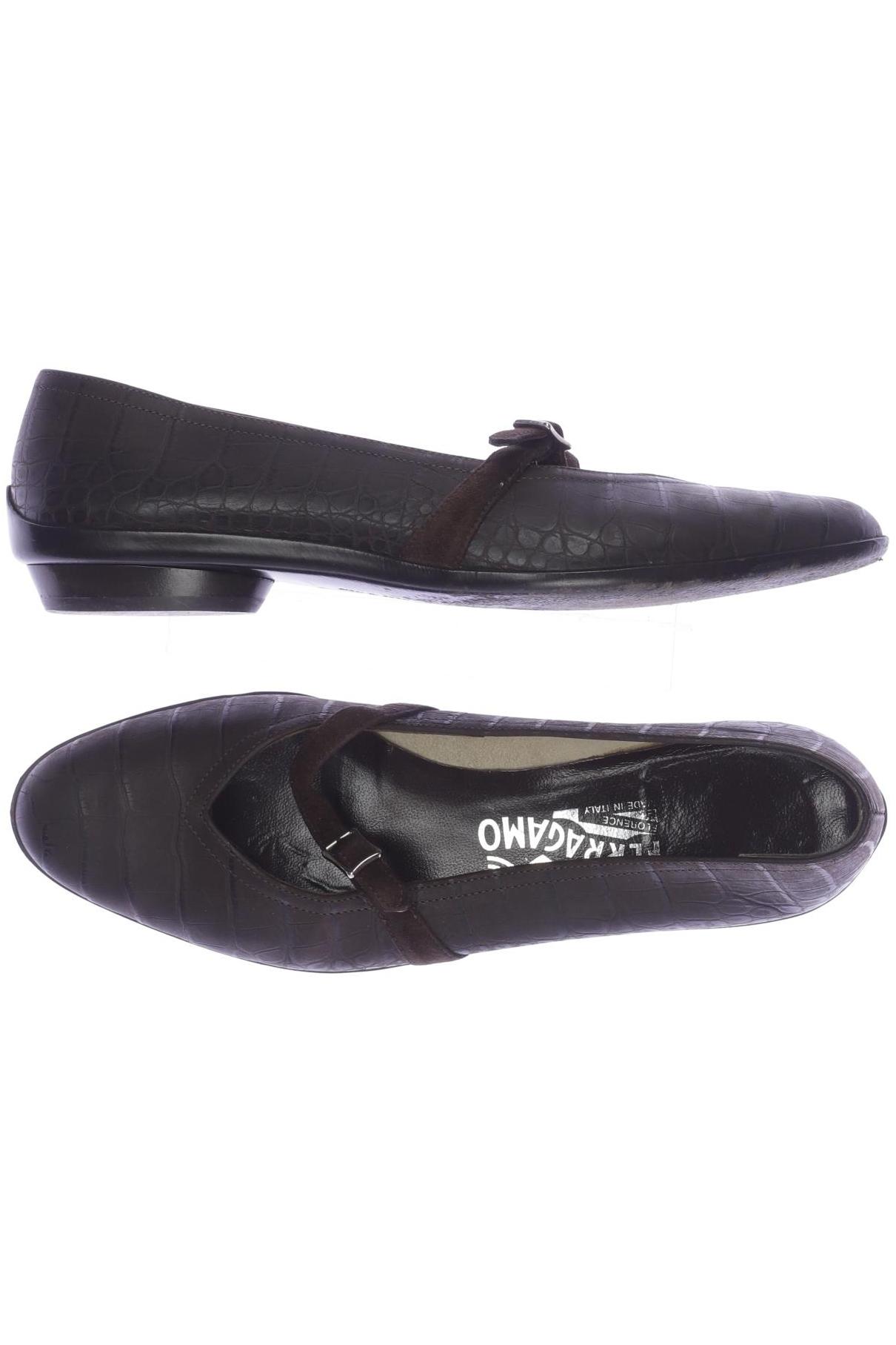 

Salvatore Ferragamo Damen Ballerinas, braun, Gr. 35