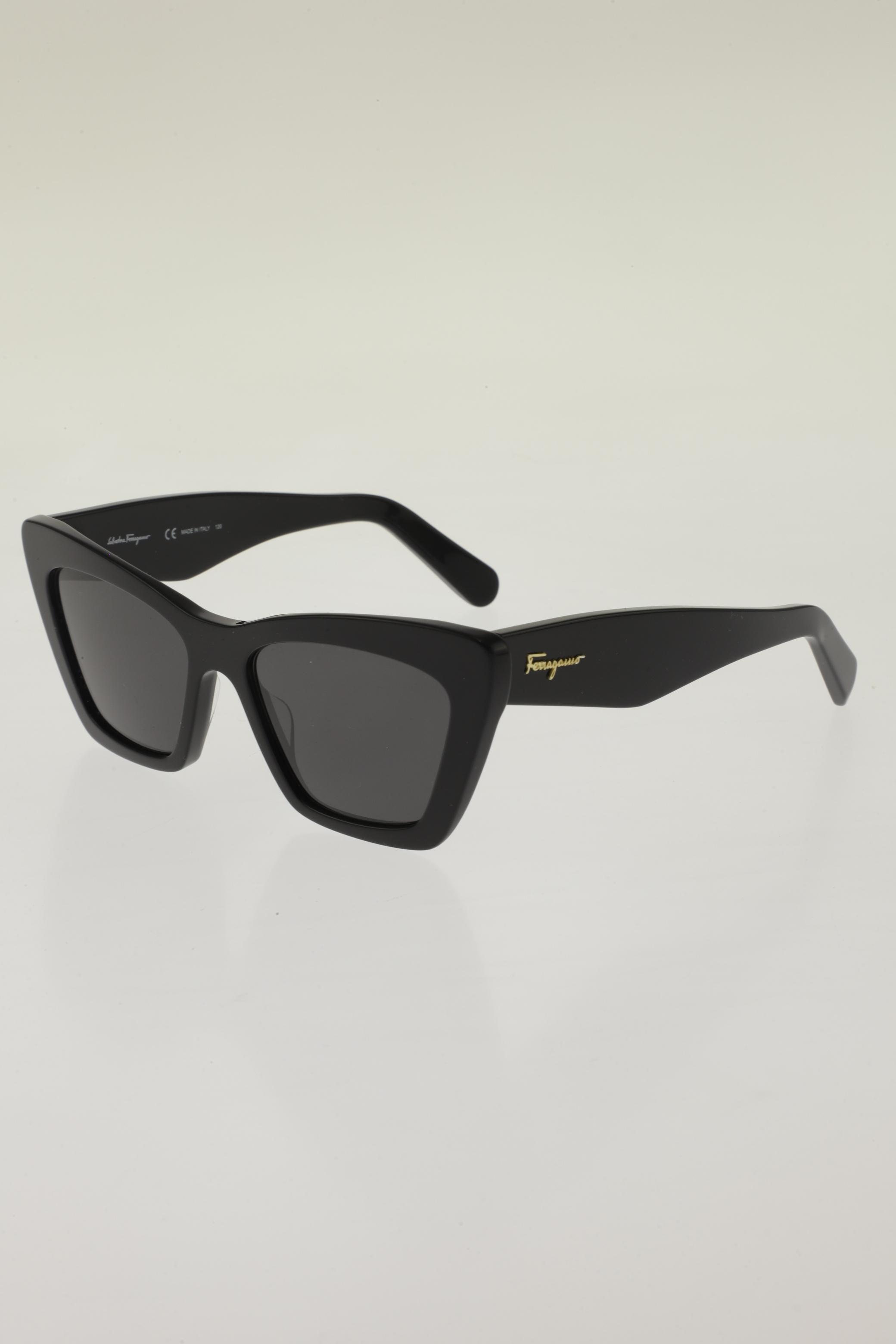 

Salvatore Ferragamo Damen Sonnenbrille, schwarz, Gr.