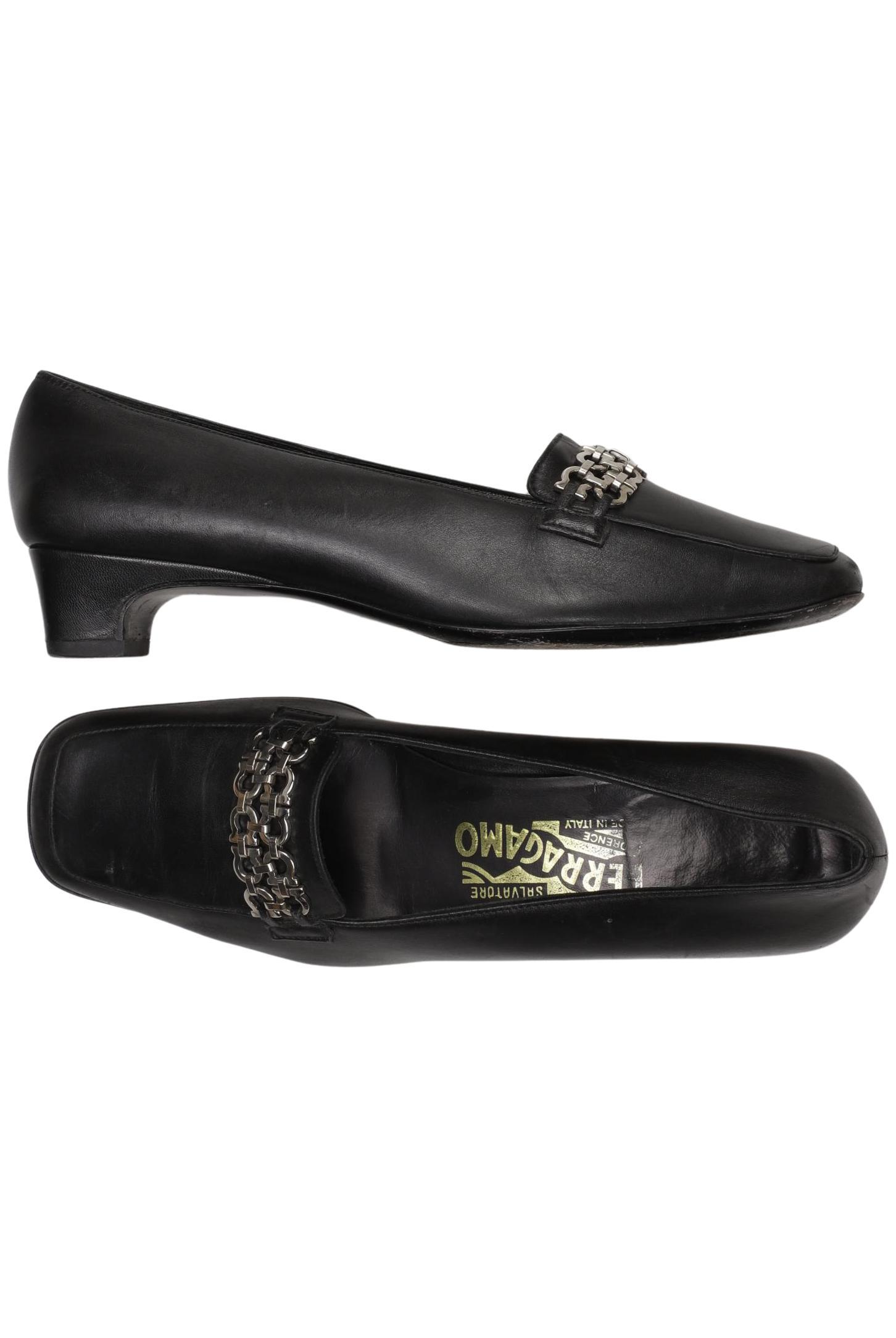 

Salvatore Ferragamo Damen Pumps, schwarz, Gr. 38