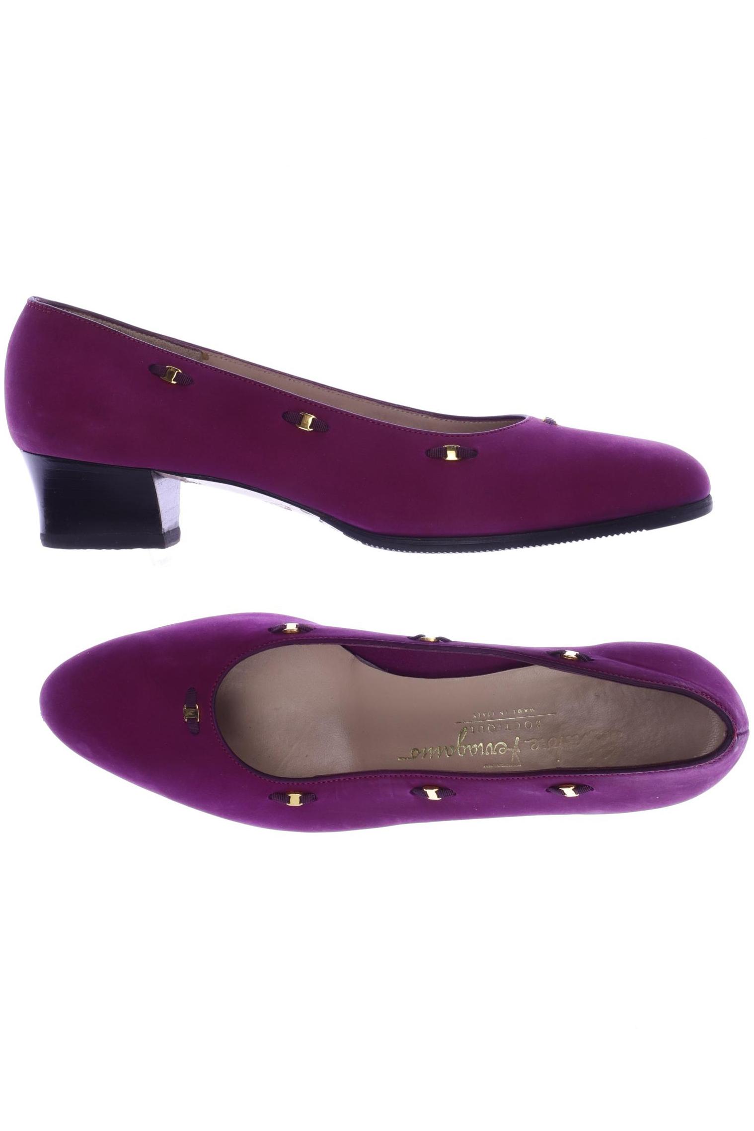 

Salvatore Ferragamo Damen Pumps, flieder, Gr. 39