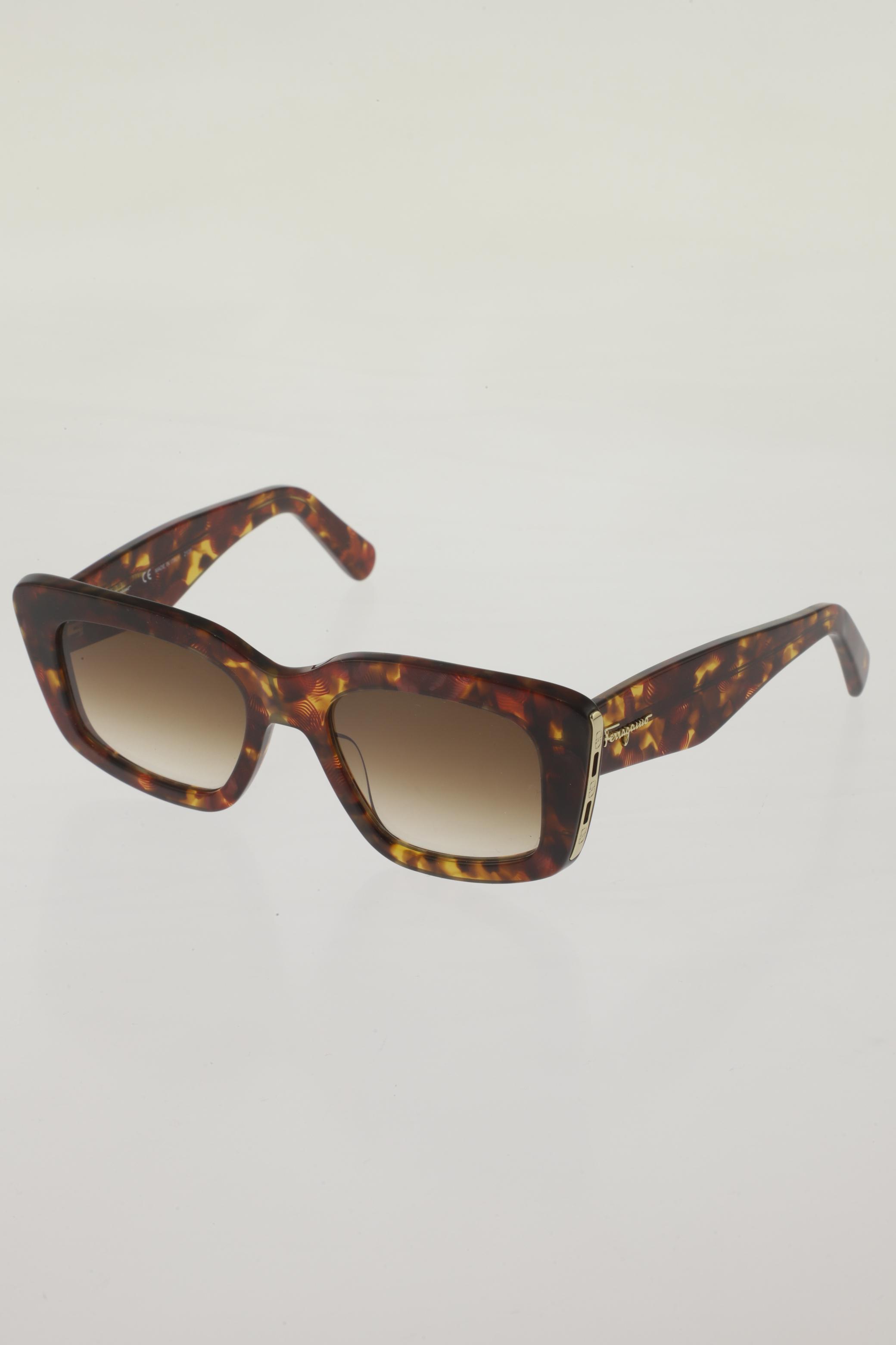

Salvatore Ferragamo Damen Sonnenbrille, bordeaux, Gr.