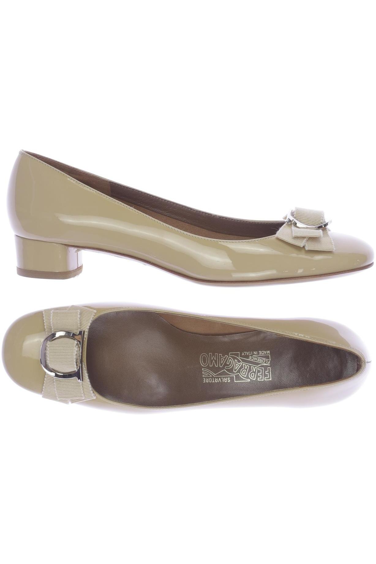 

Salvatore Ferragamo Damen Ballerinas, beige, Gr. 7