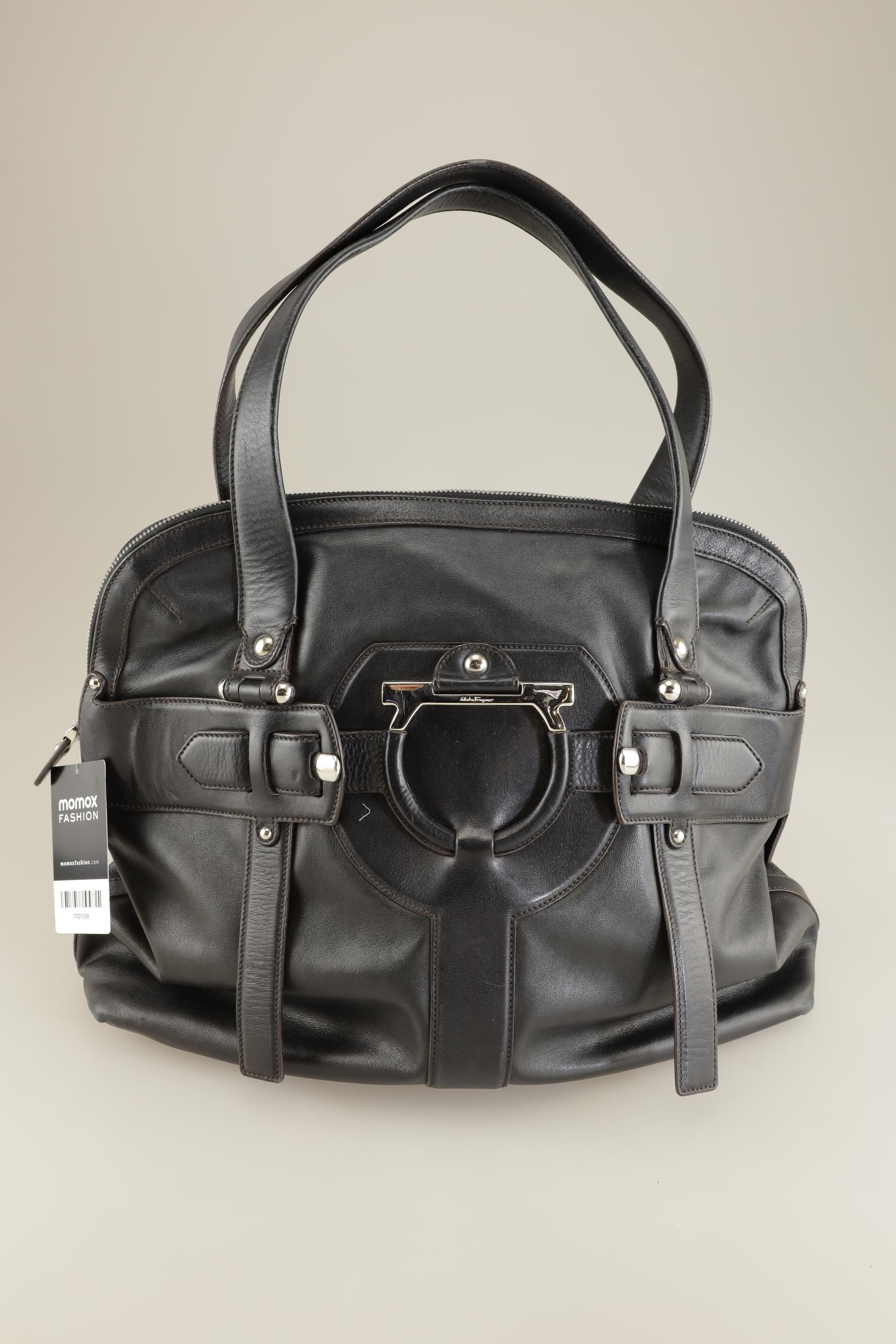 

Salvatore Ferragamo Damen Handtasche, schwarz, Gr.