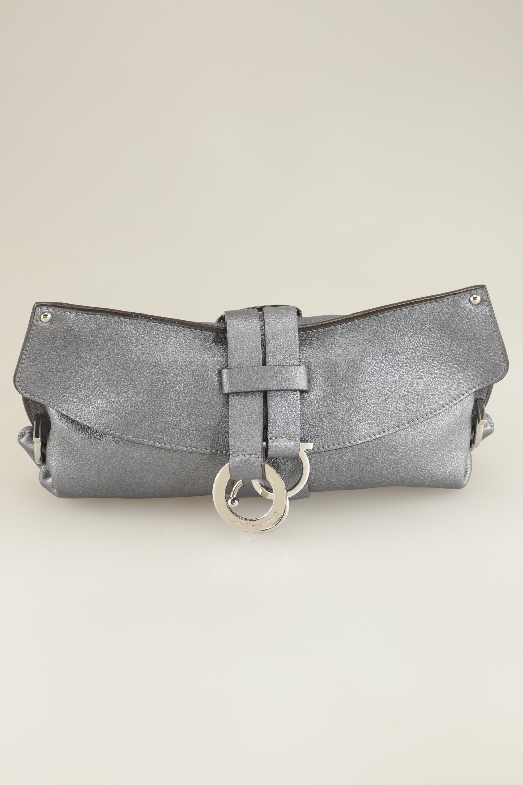 

Salvatore Ferragamo Damen Handtasche, grau, Gr.
