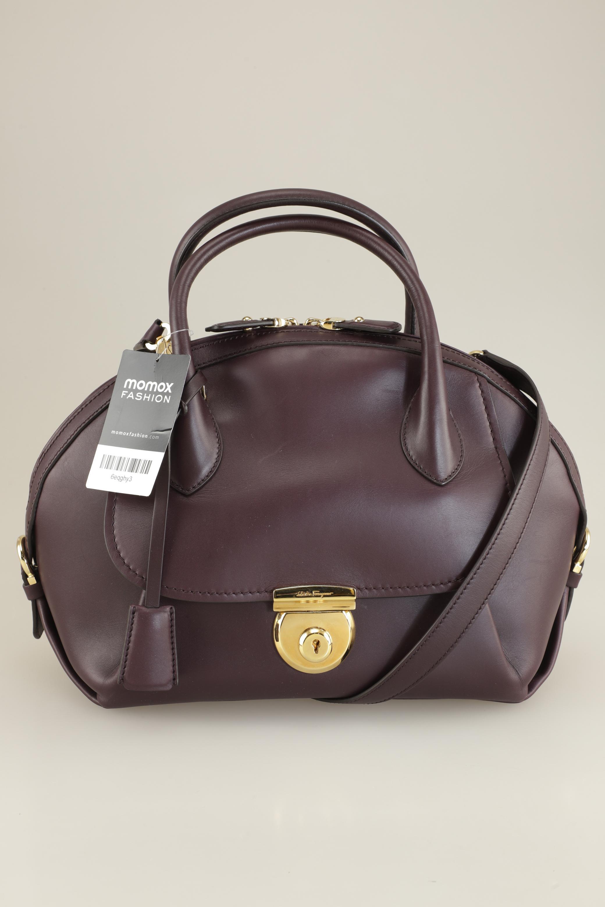 

Salvatore Ferragamo Damen Handtasche, bordeaux, Gr.