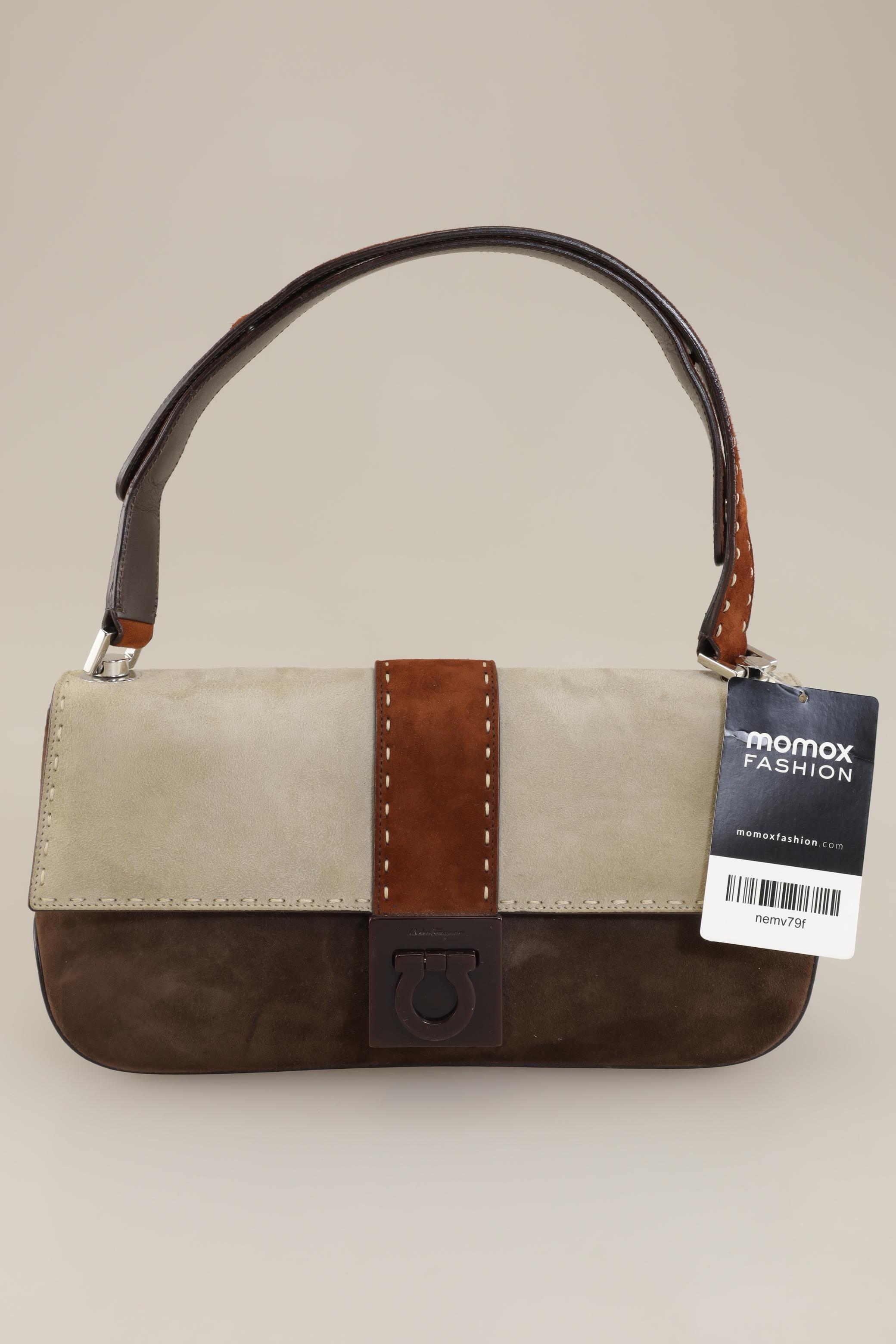 

Salvatore Ferragamo Damen Handtasche, braun, Gr.