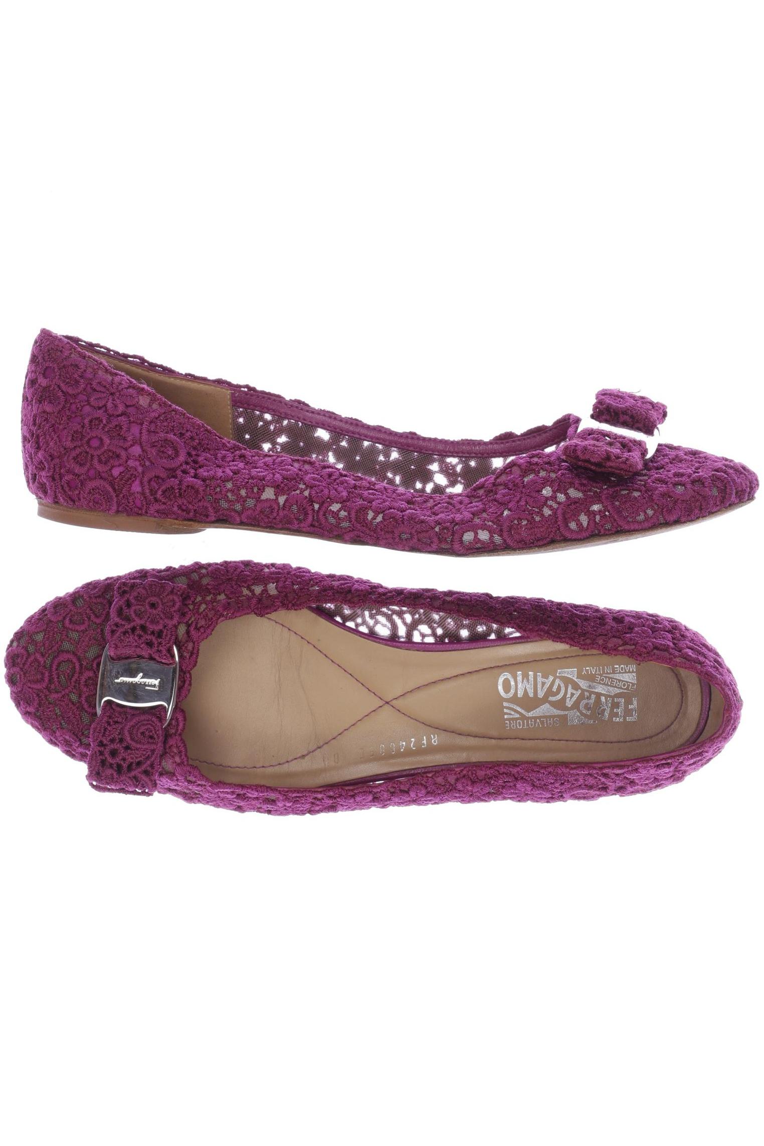 

Salvatore Ferragamo Damen Ballerinas, pink, Gr. 8.5