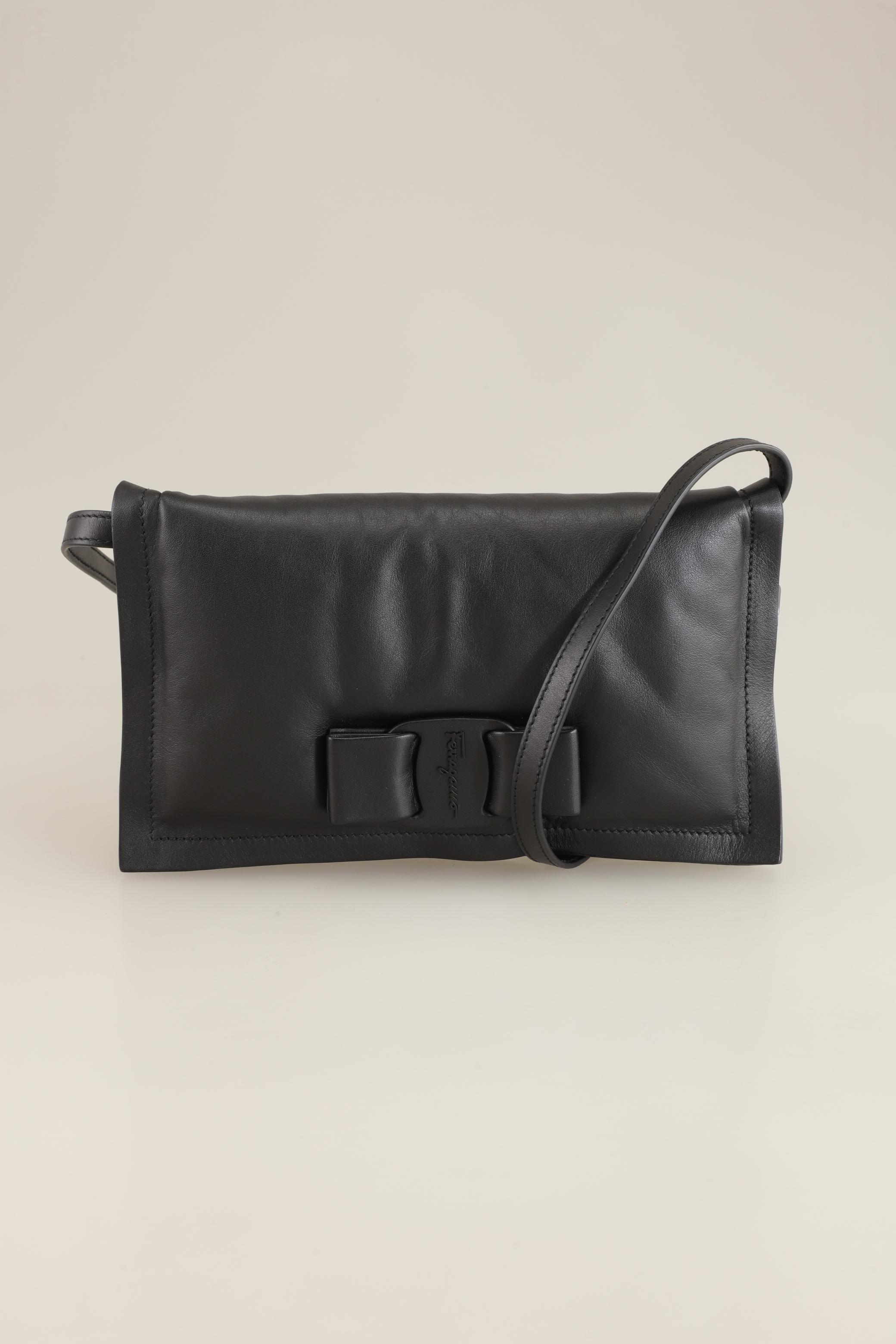 

Salvatore Ferragamo Damen Handtasche, schwarz, Gr.