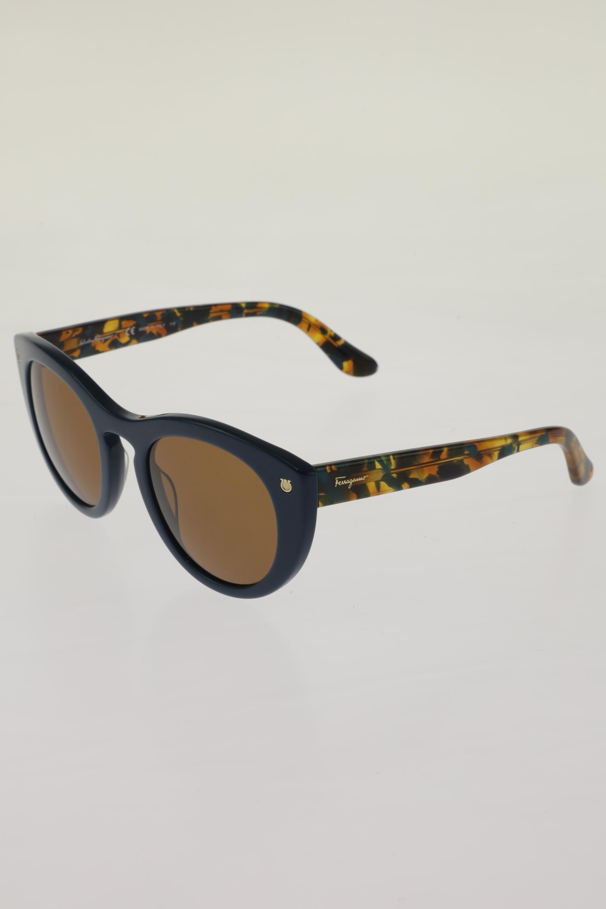 

Salvatore Ferragamo Damen Sonnenbrille, blau, Gr.