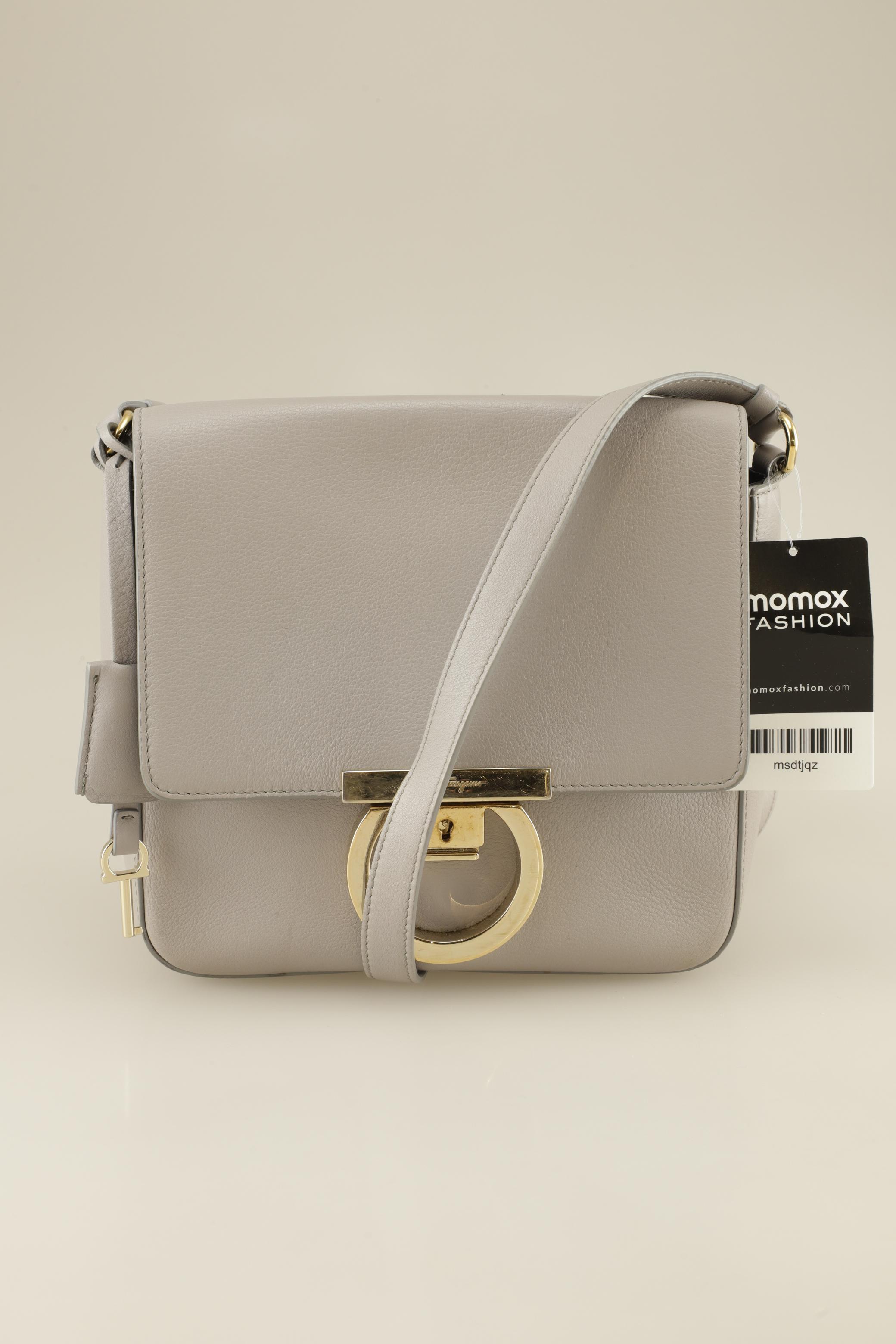 

Salvatore Ferragamo Damen Handtasche, grau, Gr.