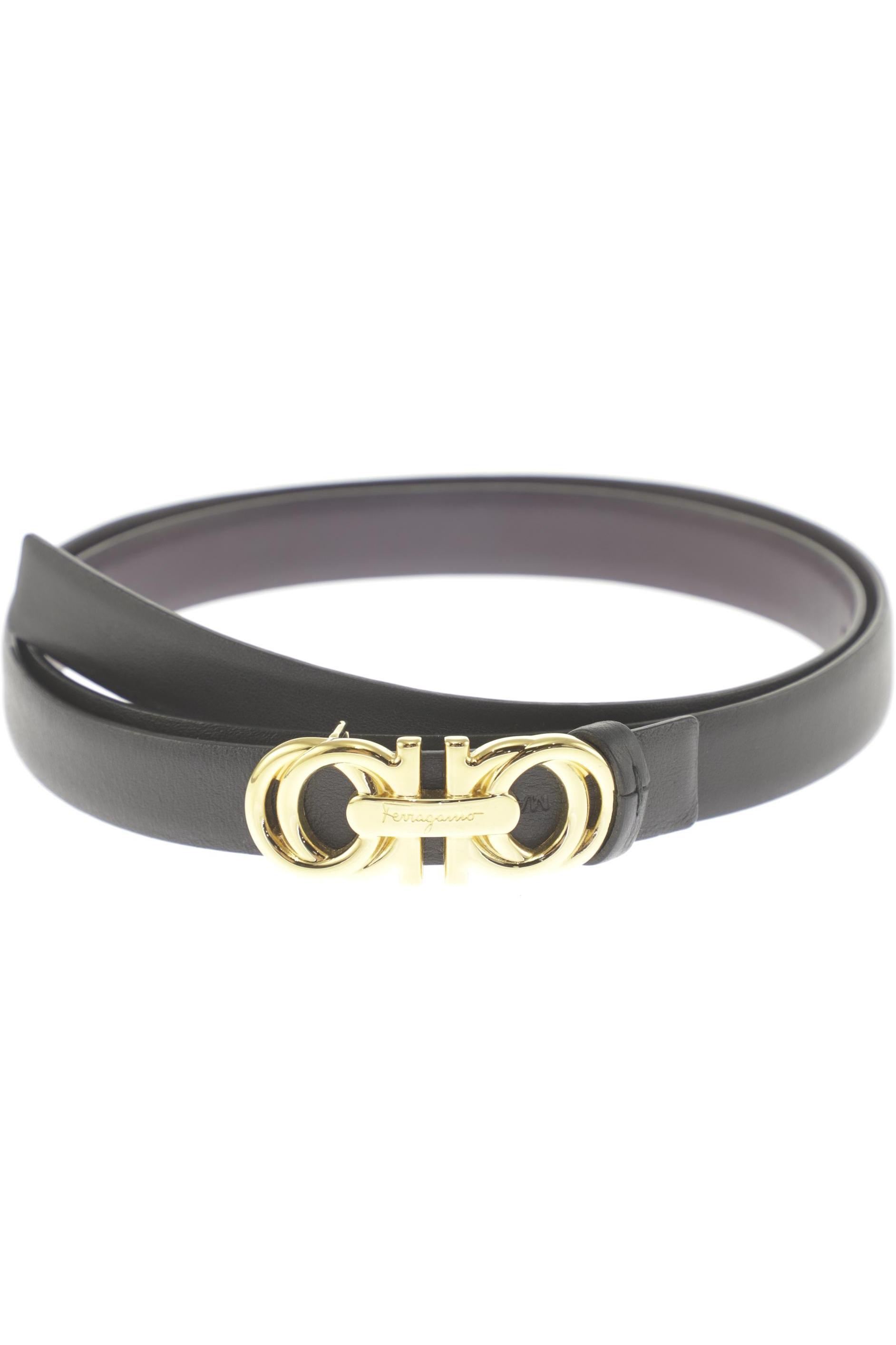 

Salvatore Ferragamo Damen Gürtel, schwarz, Gr. 85