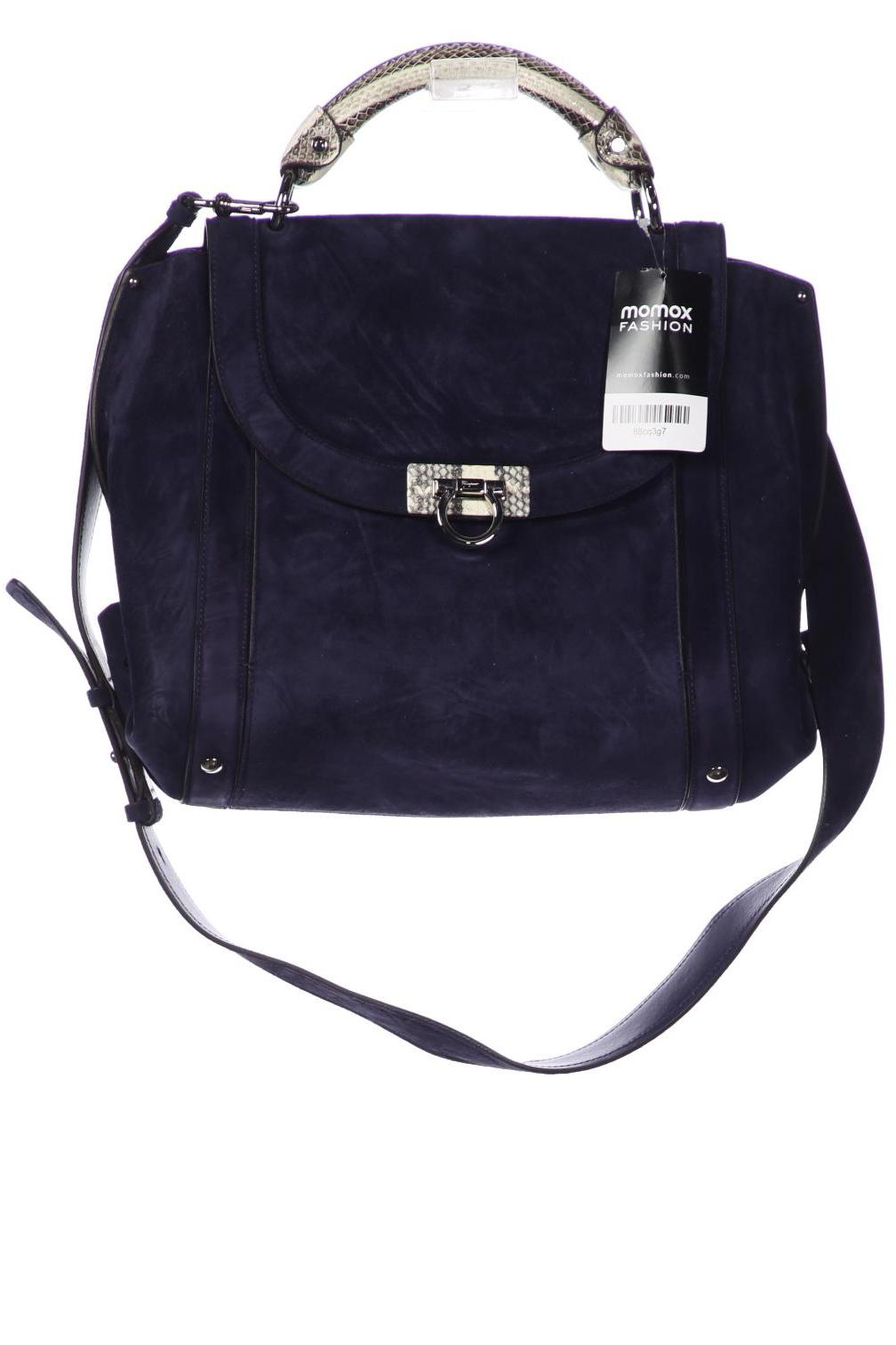 

Salvatore Ferragamo Damen Handtasche, marineblau