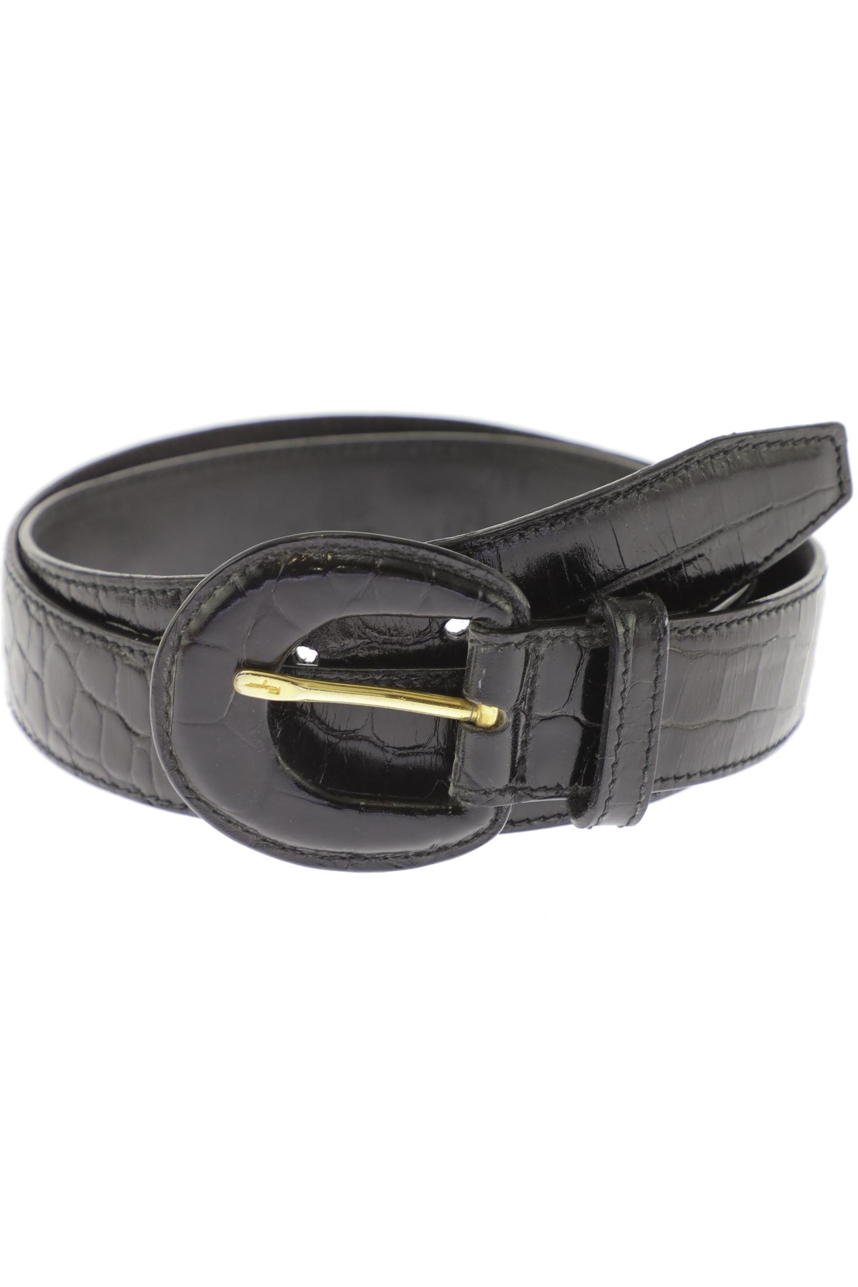 

Salvatore Ferragamo Damen Gürtel, schwarz, Gr. 75