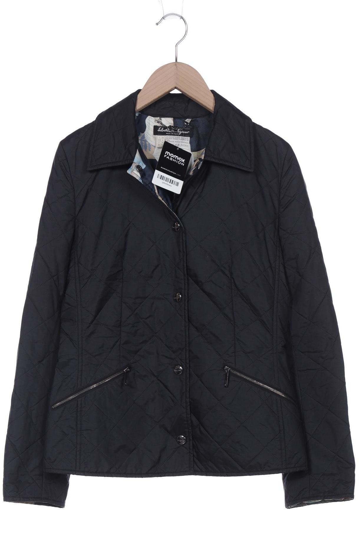 

Salvatore Ferragamo Damen Jacke, schwarz, Gr. 34