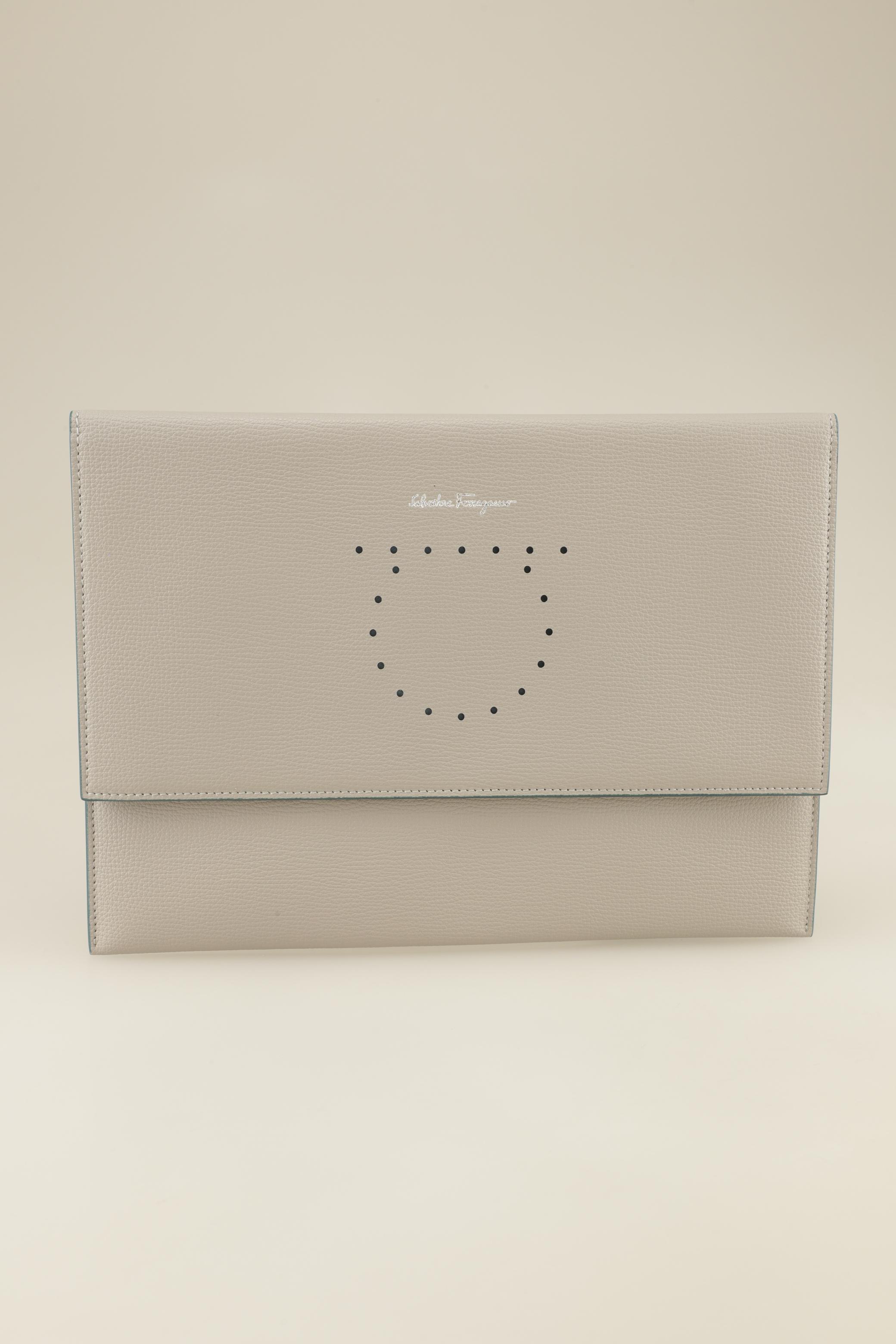

Salvatore Ferragamo Damen Handtasche, grau, Gr.