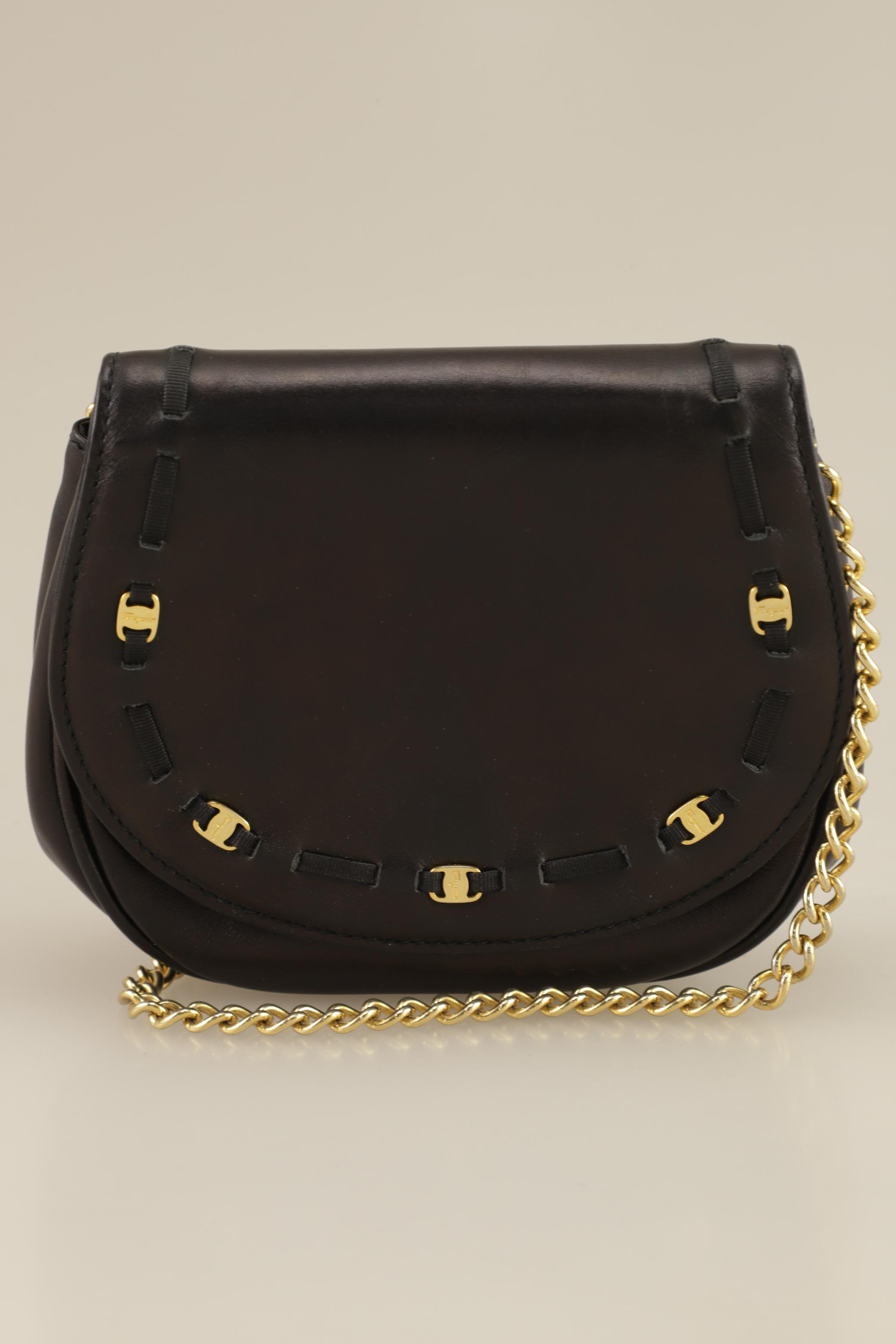 

Salvatore Ferragamo Damen Handtasche, schwarz, Gr.