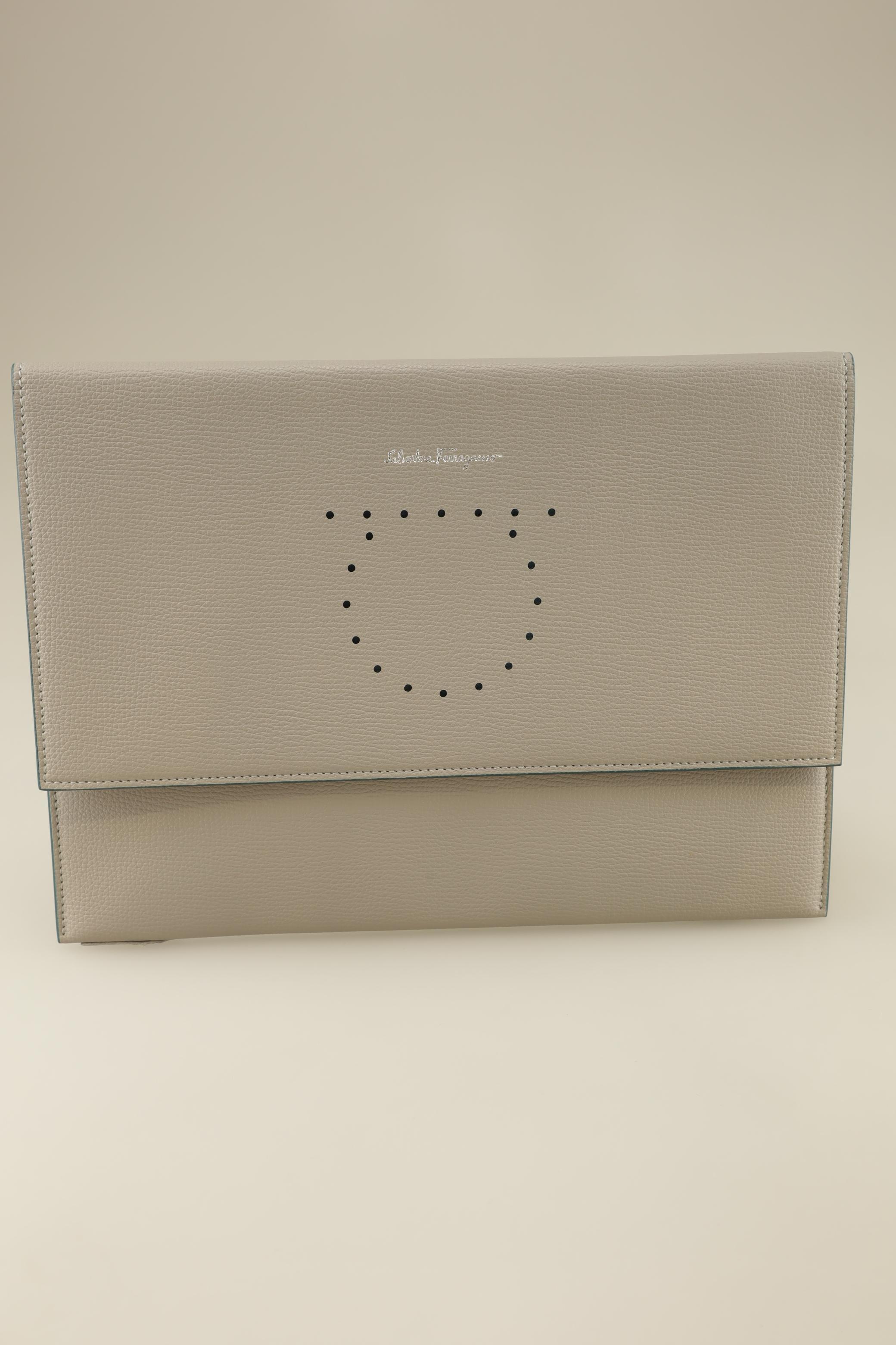 

Salvatore Ferragamo Damen Handtasche, grau, Gr.