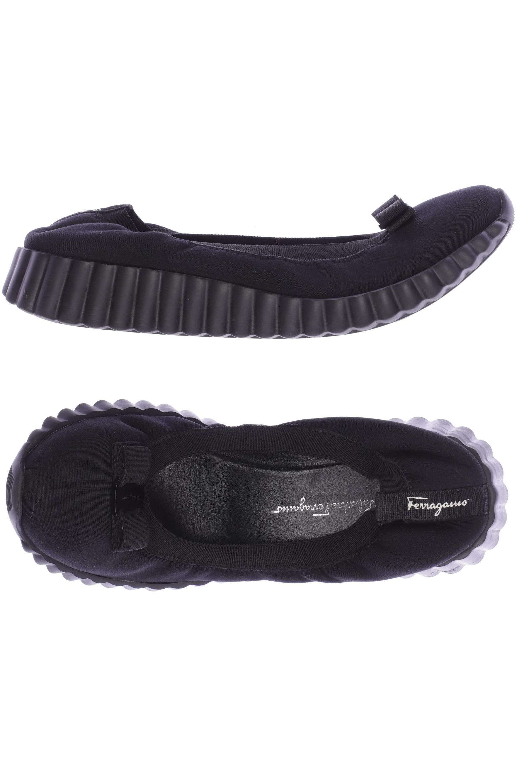 

Salvatore Ferragamo Damen Ballerinas, schwarz