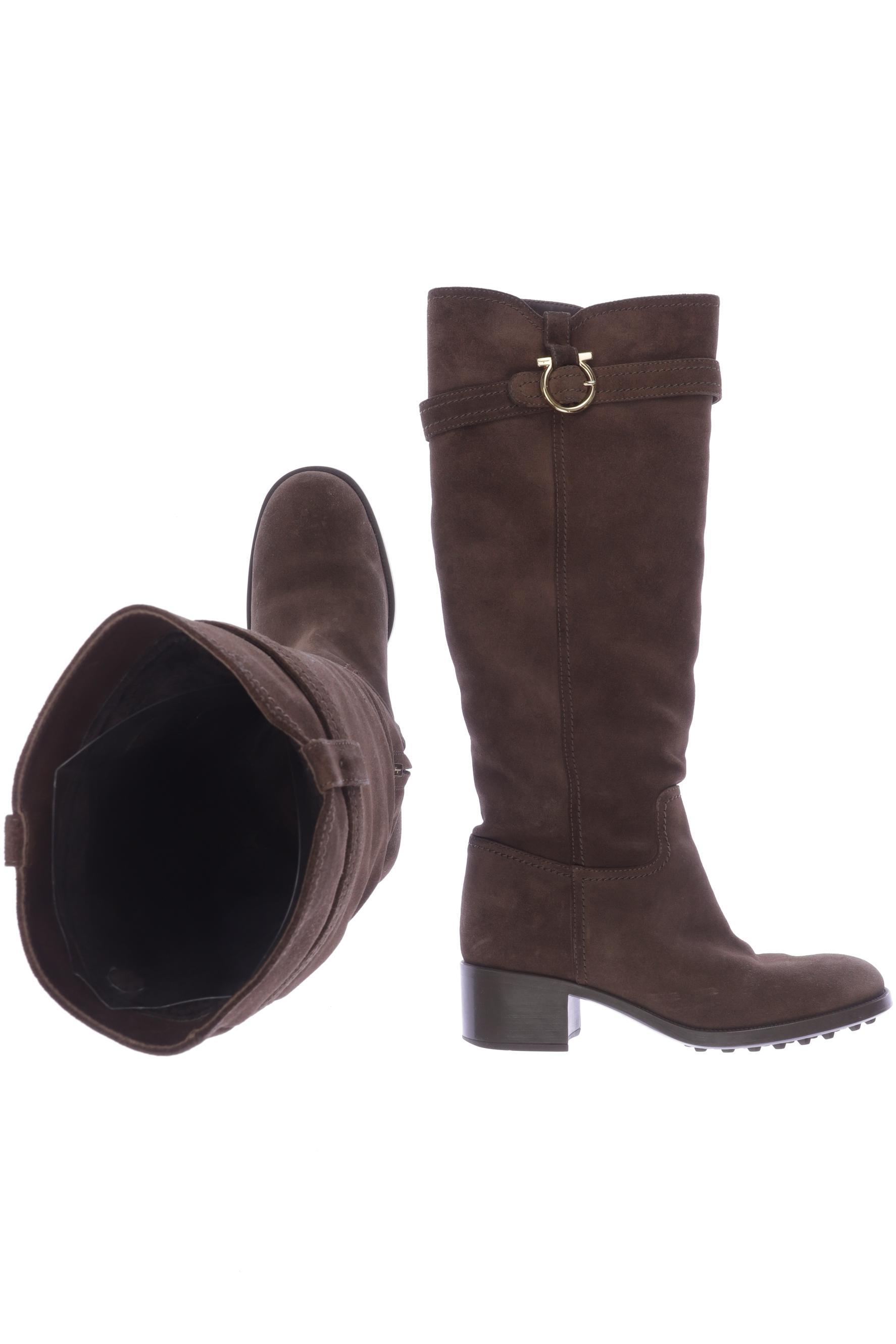 

Salvatore Ferragamo Damen Stiefel, braun