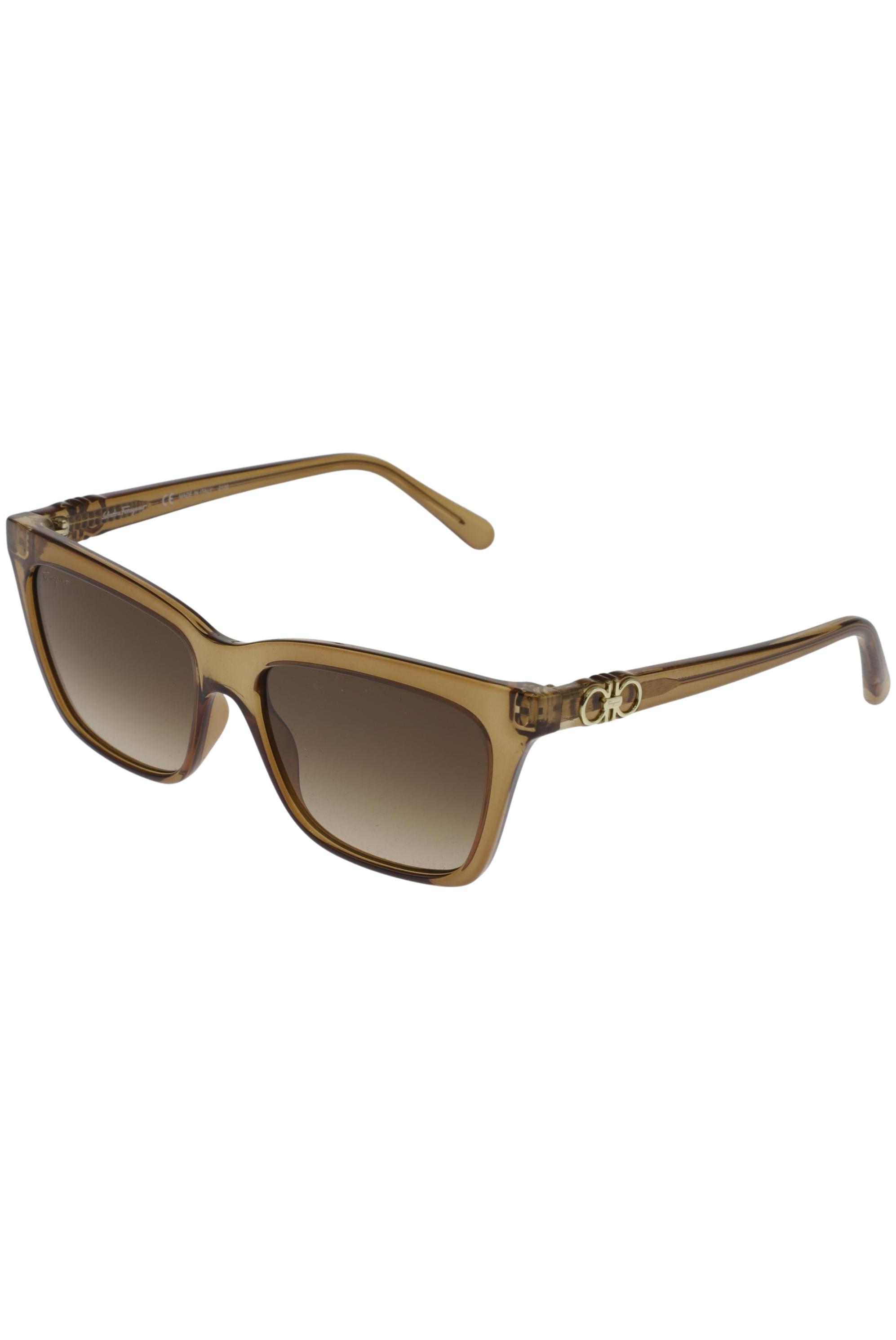

Salvatore Ferragamo Damen Sonnenbrille, braun, Gr.