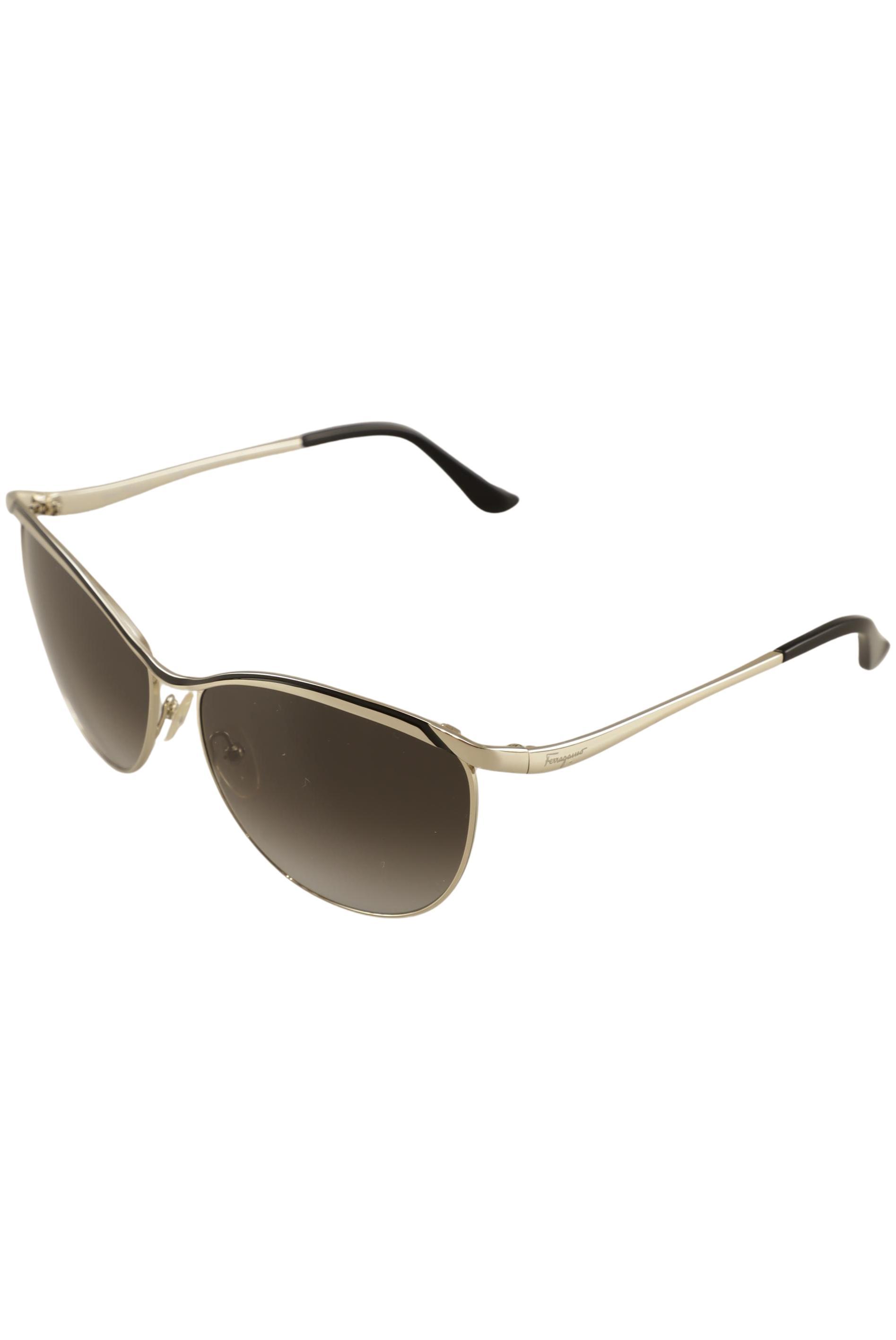 

Salvatore Ferragamo Damen Sonnenbrille, grau, Gr.