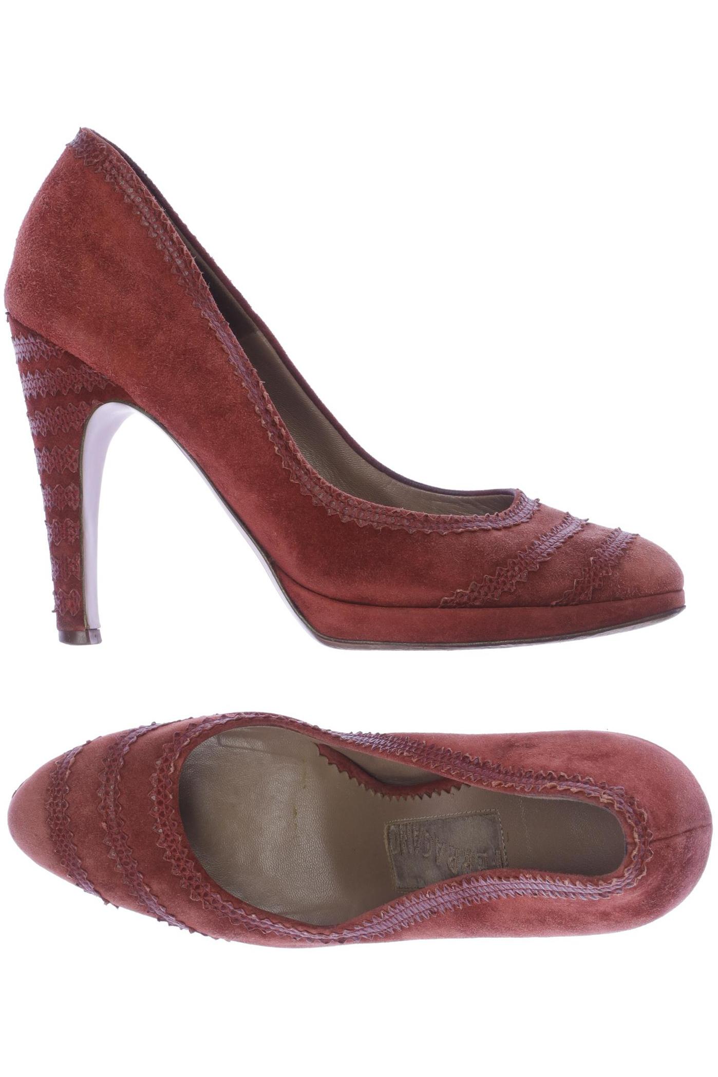 

Salvatore Ferragamo Damen Pumps, bordeaux, Gr. 6