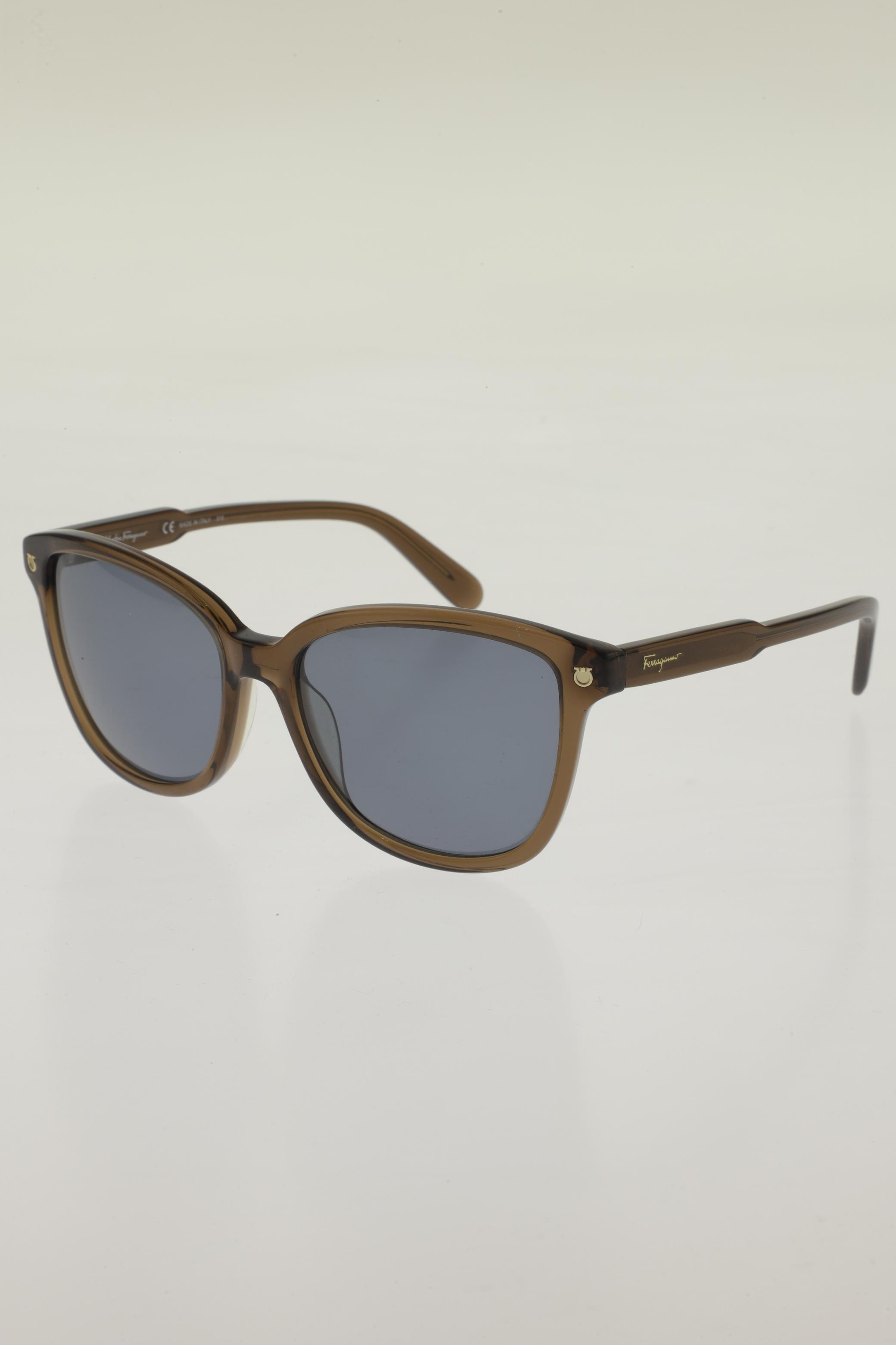

Salvatore Ferragamo Damen Sonnenbrille, braun