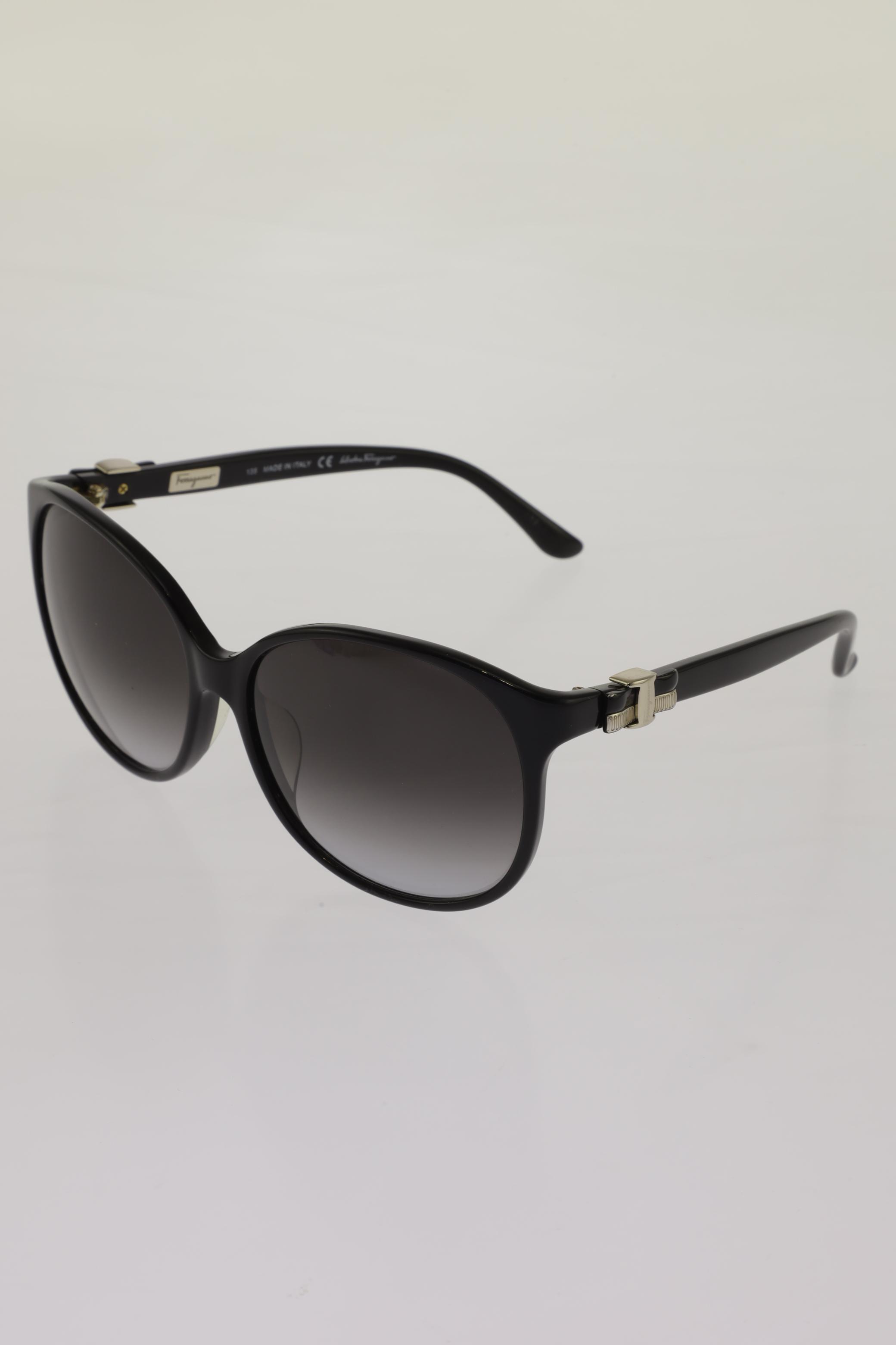

Salvatore Ferragamo Damen Sonnenbrille, schwarz, Gr.