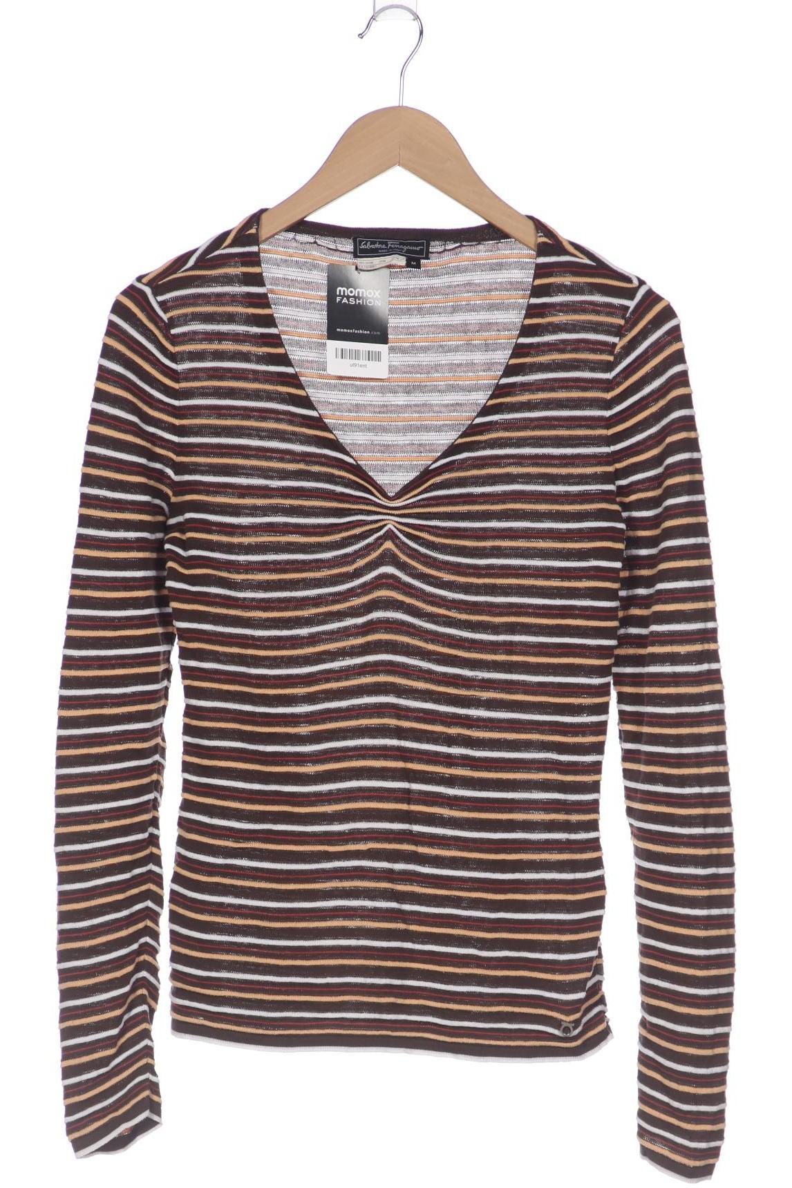 

Salvatore Ferragamo Damen Pullover, braun, Gr. 38