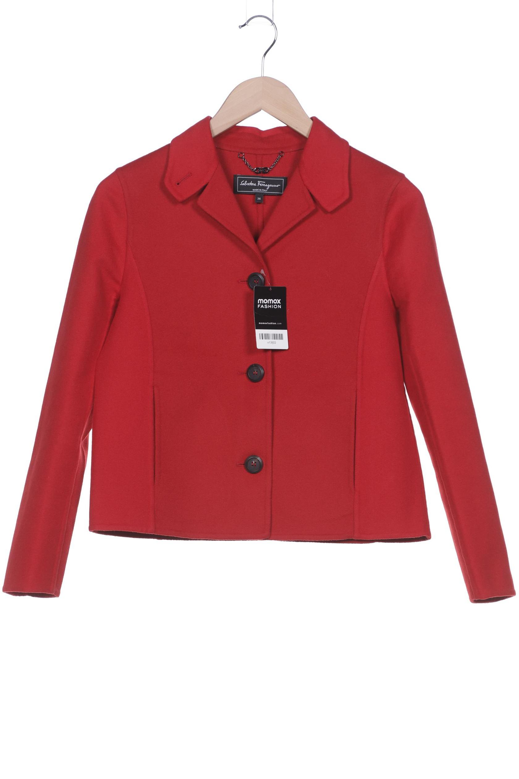 

Salvatore Ferragamo Damen Jacke, rot
