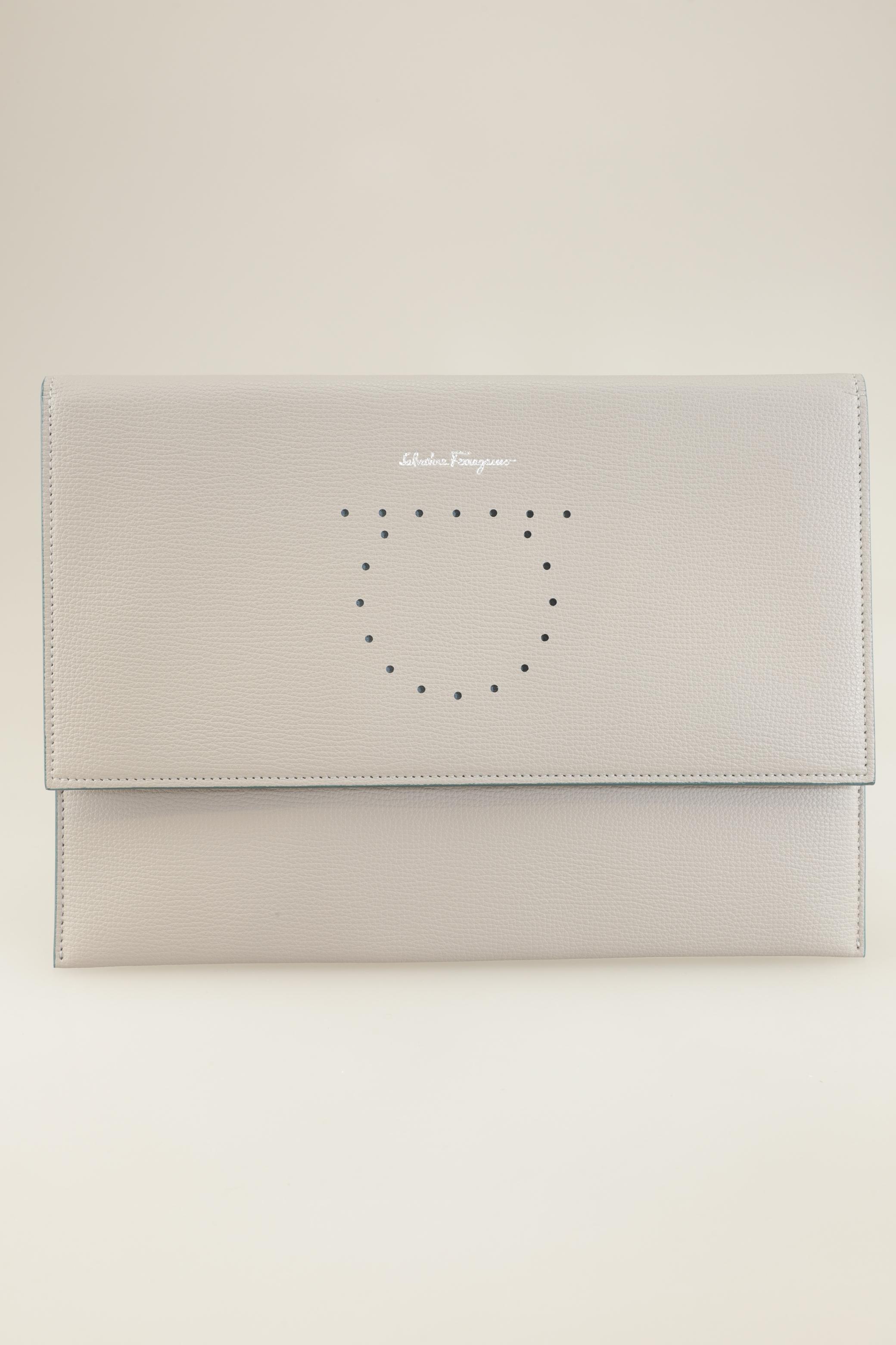 

Salvatore Ferragamo Damen Handtasche, grau, Gr.