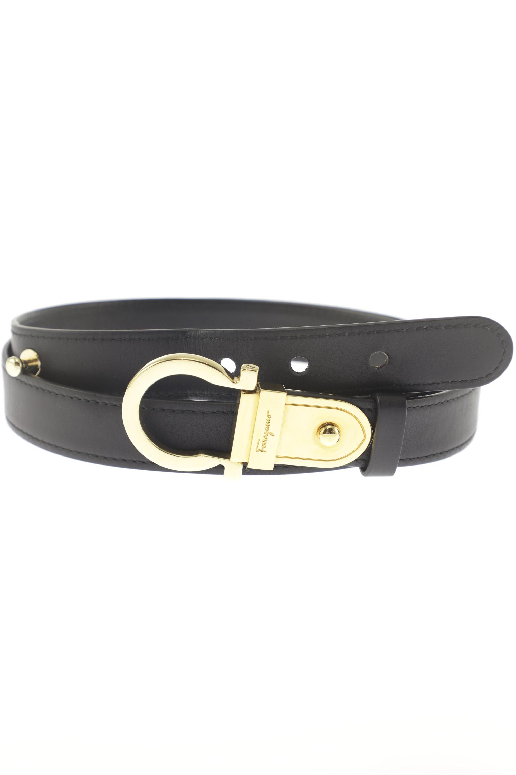 

Salvatore Ferragamo Damen Gürtel, schwarz, Gr. 100