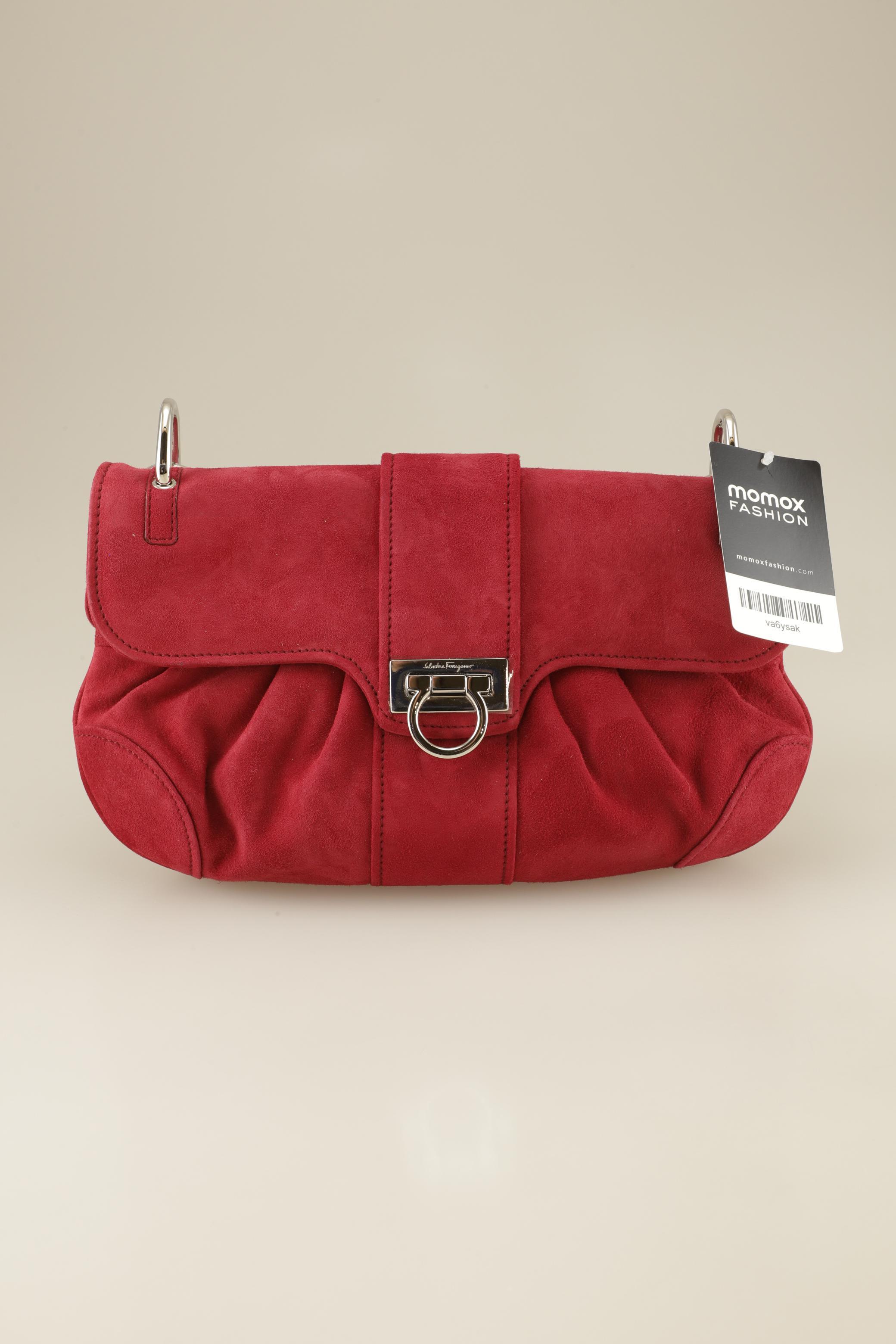 

Salvatore Ferragamo Damen Handtasche, bordeaux, Gr.