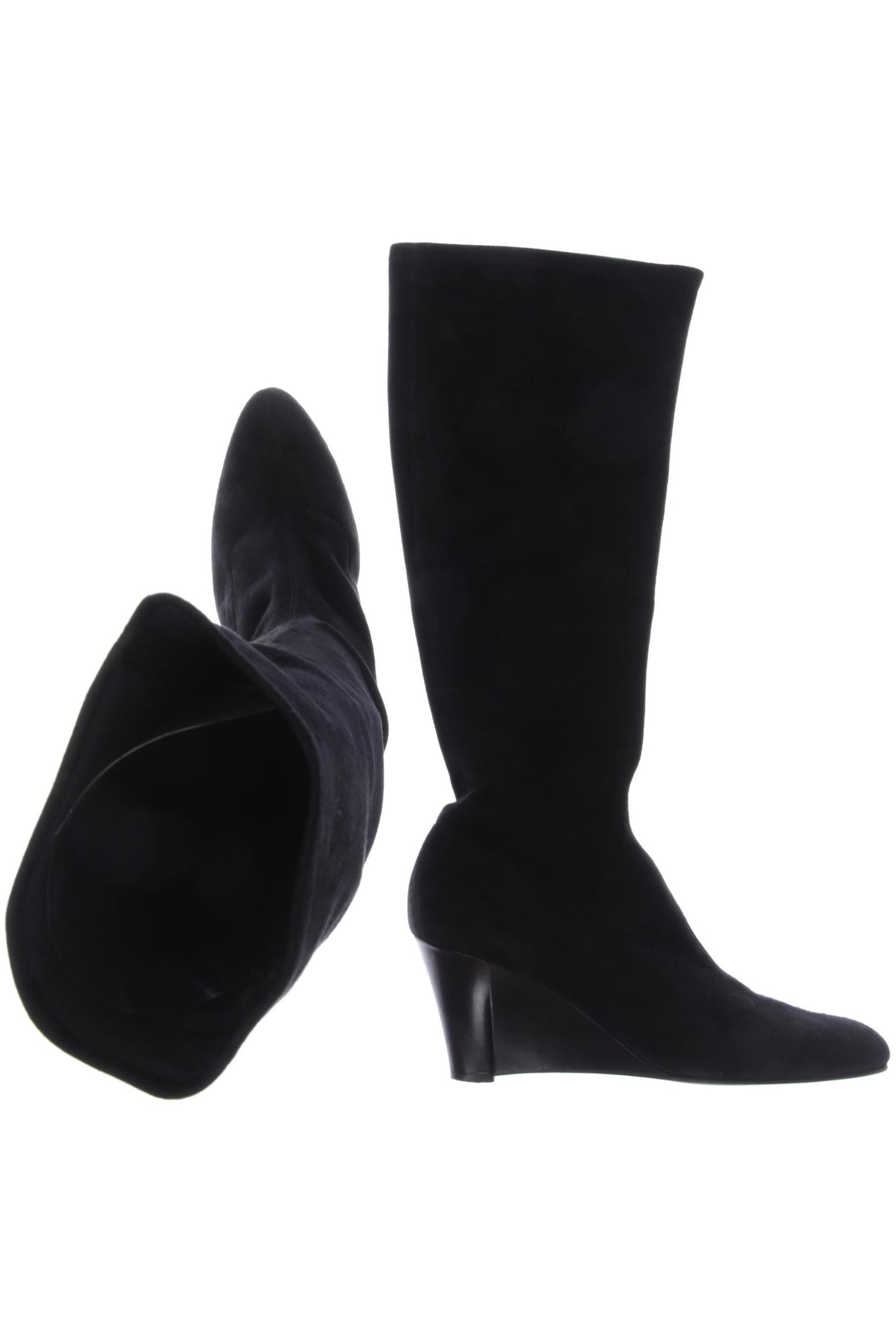 

Salvatore Ferragamo Damen Stiefel, schwarz, Gr. 8.5