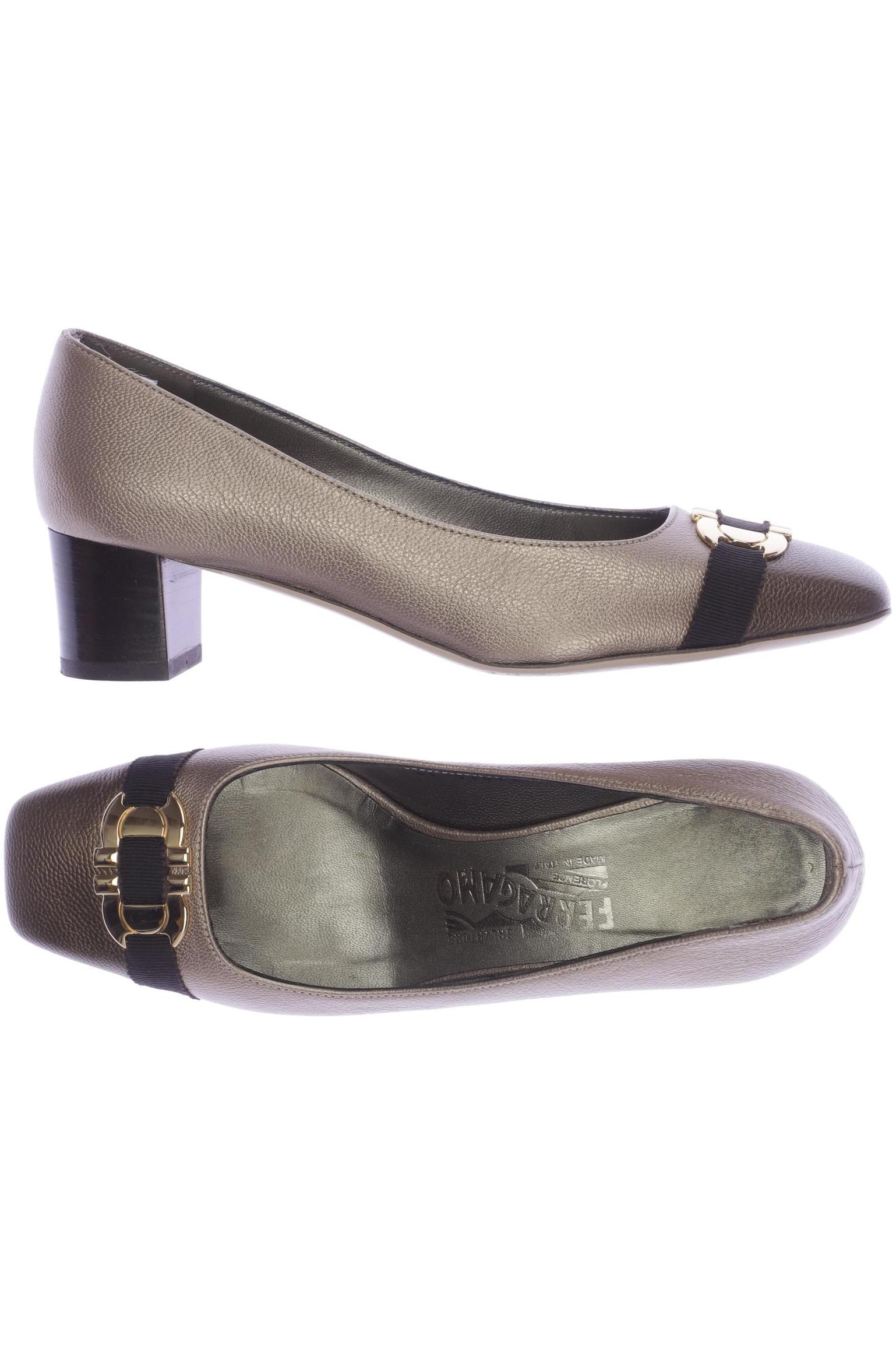 

Salvatore Ferragamo Damen Pumps, braun, Gr. 5.5