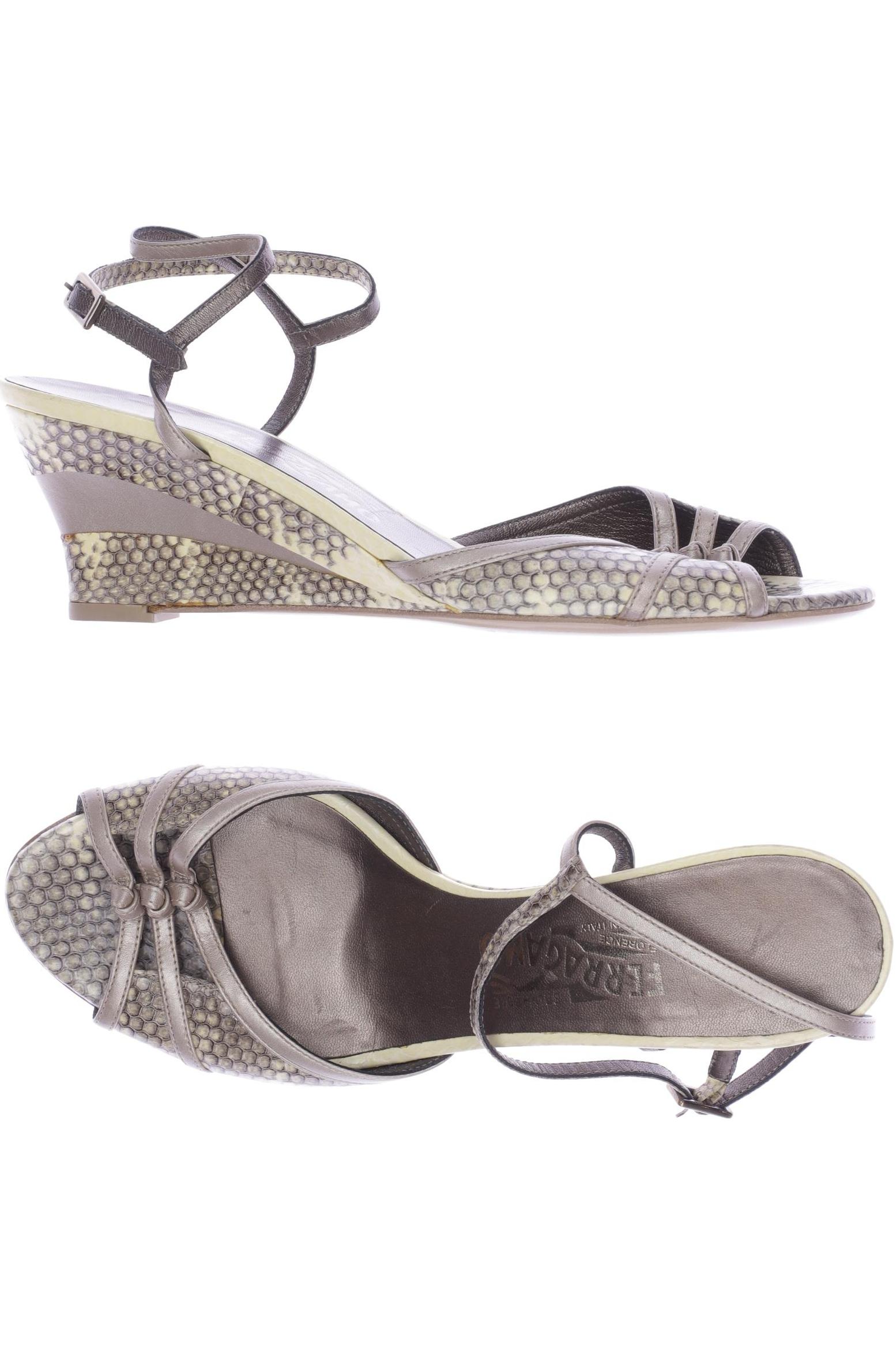

Salvatore Ferragamo Damen Sandale, grau
