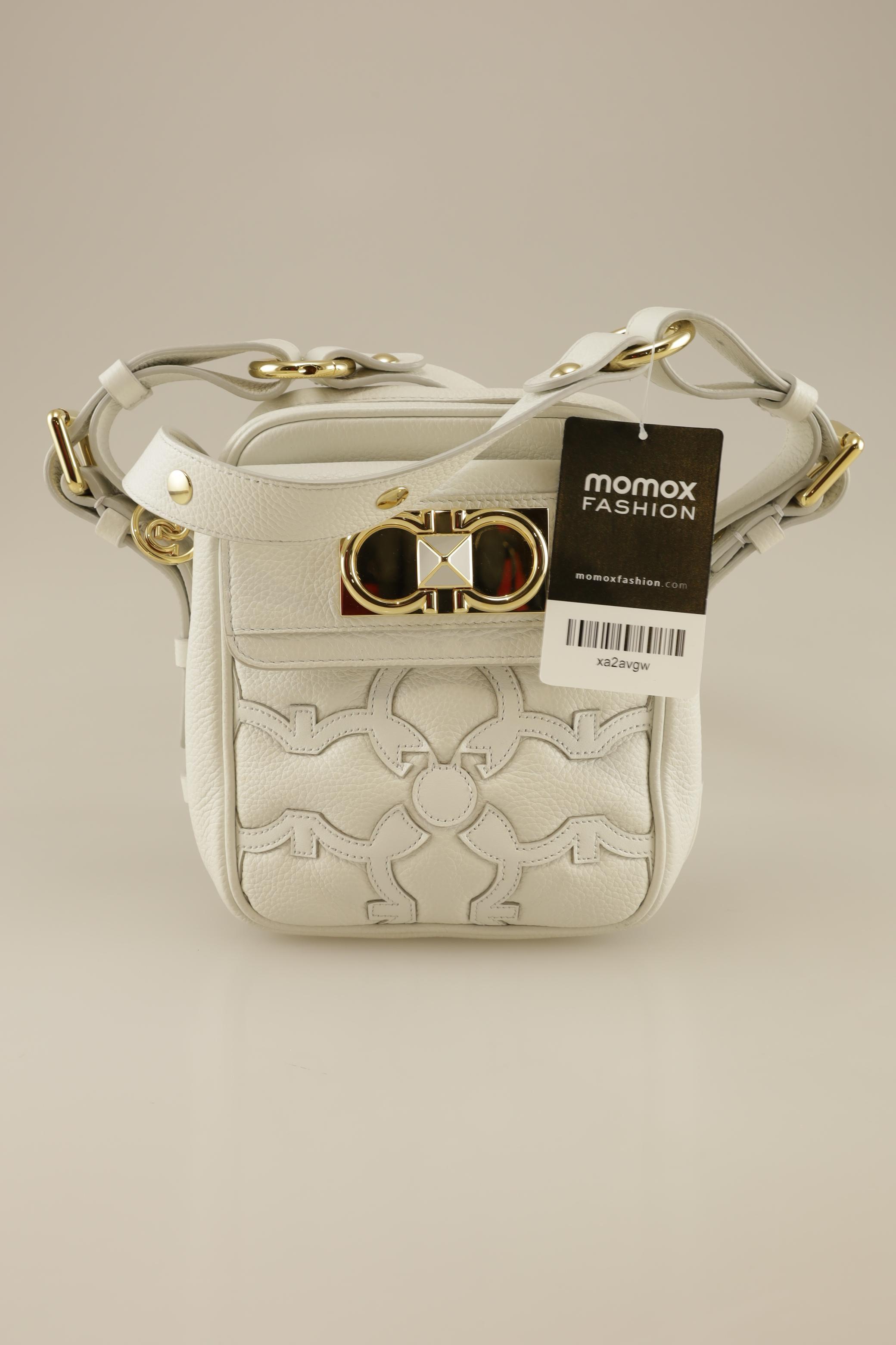 

Salvatore Ferragamo Damen Handtasche, cremeweiß, Gr.