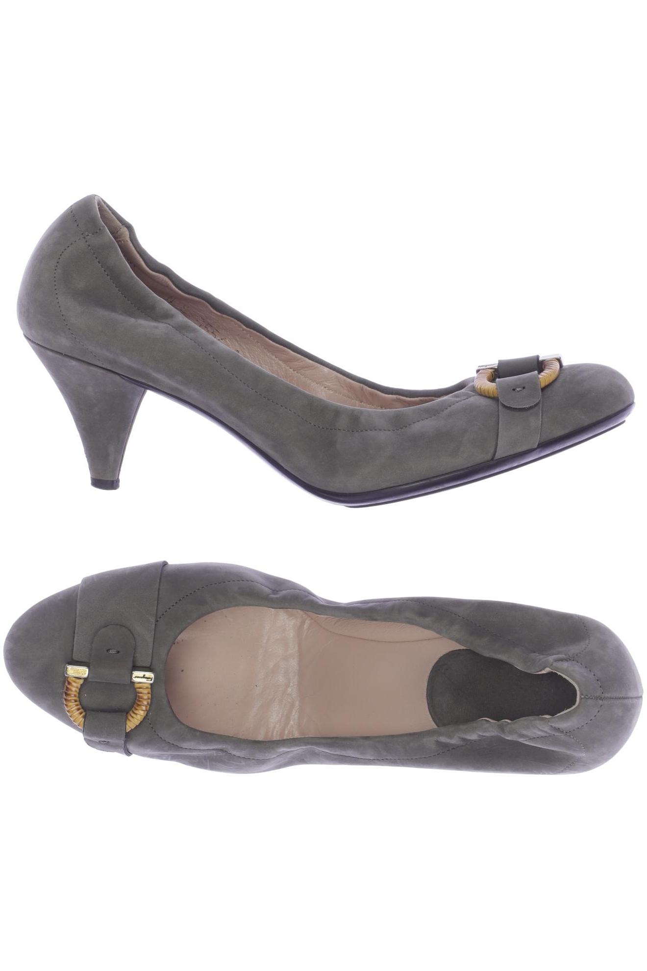 

Salvatore Ferragamo Damen Pumps, grau, Gr. 8.5