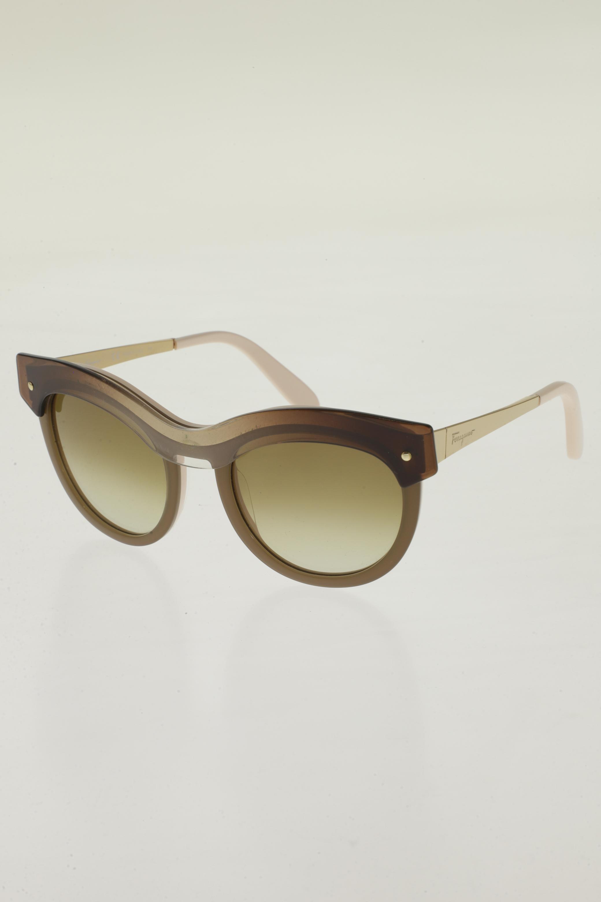 

Salvatore Ferragamo Damen Sonnenbrille, braun