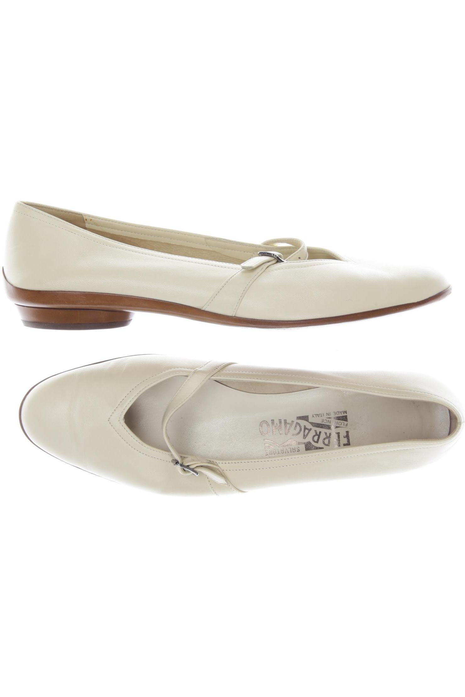 

Salvatore Ferragamo Damen Ballerinas, beige, Gr. 7