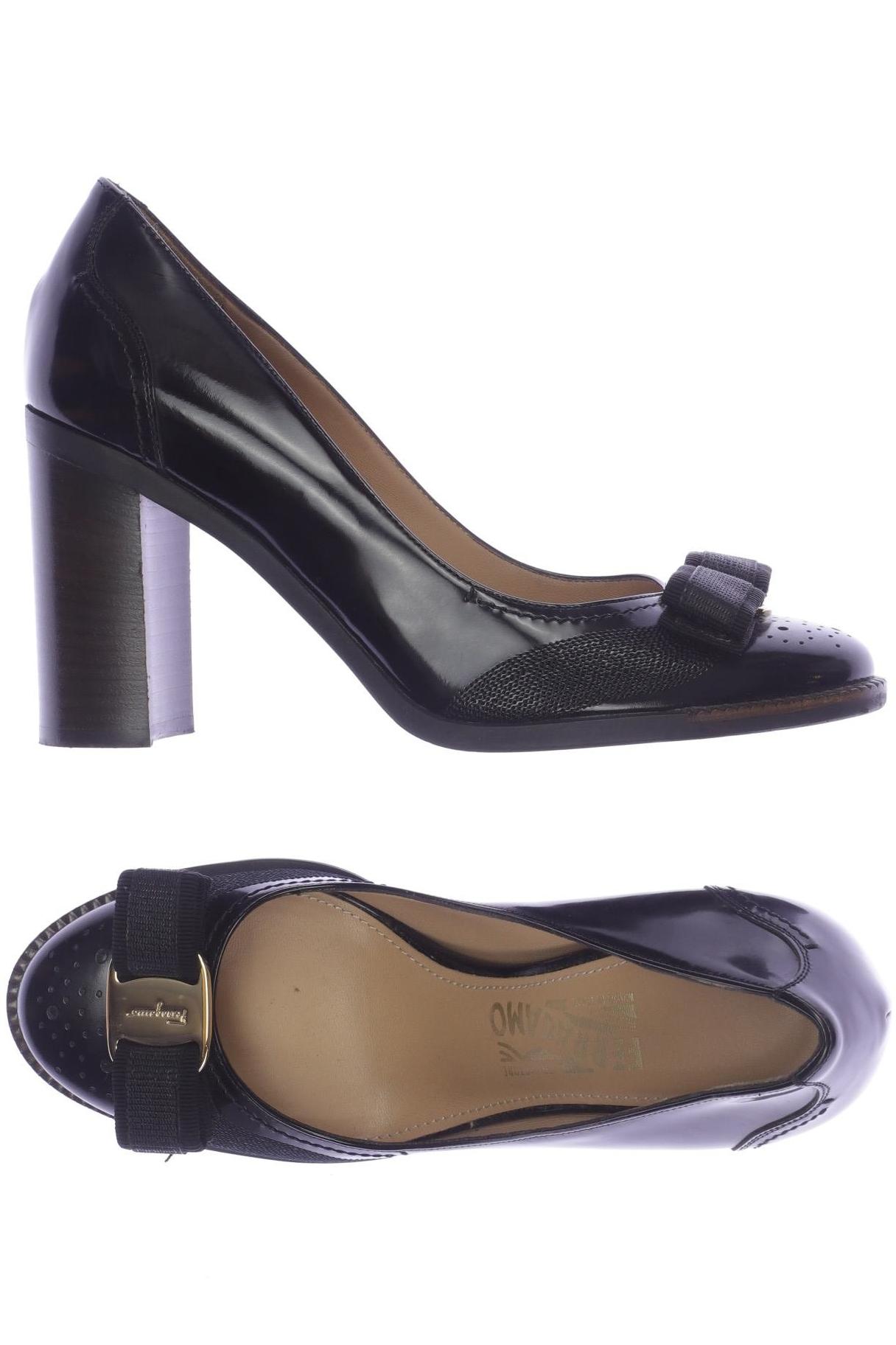 

Salvatore Ferragamo Damen Pumps, schwarz, Gr. 6.5