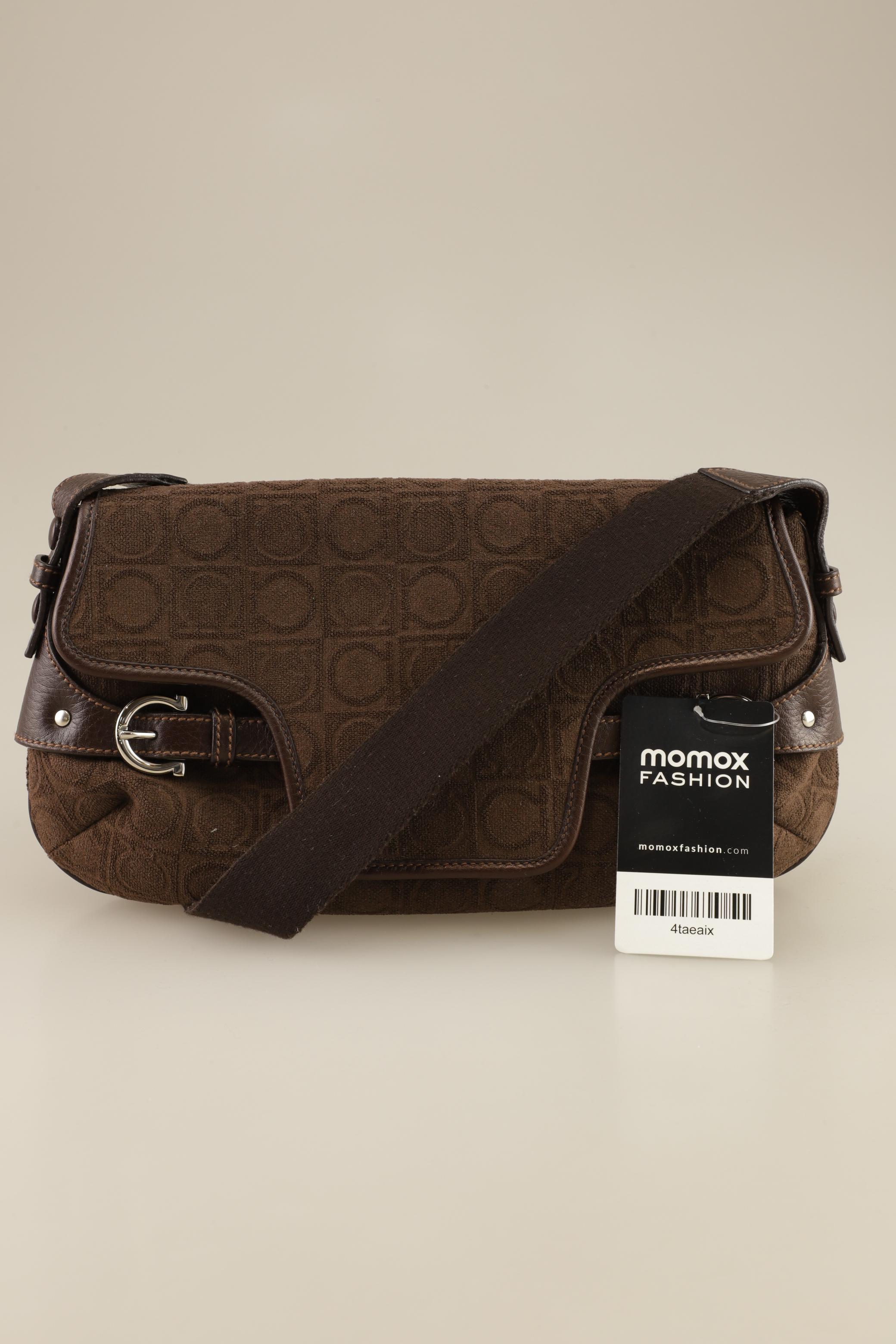 

Salvatore Ferragamo Damen Handtasche, braun, Gr.