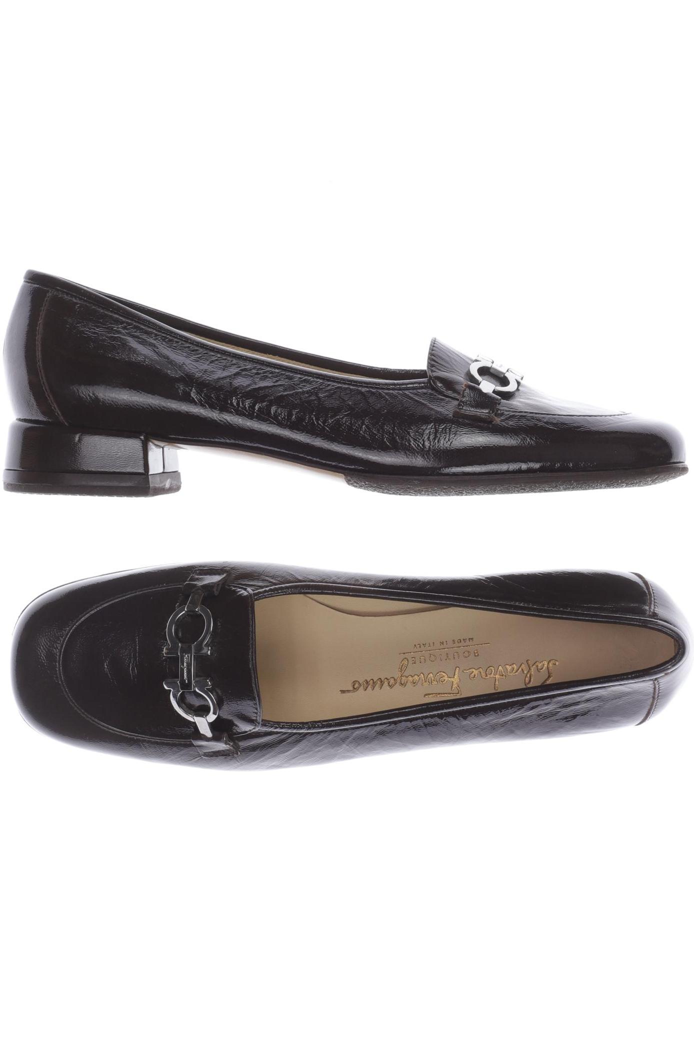 

Salvatore Ferragamo Damen Halbschuh, braun, Gr. 7