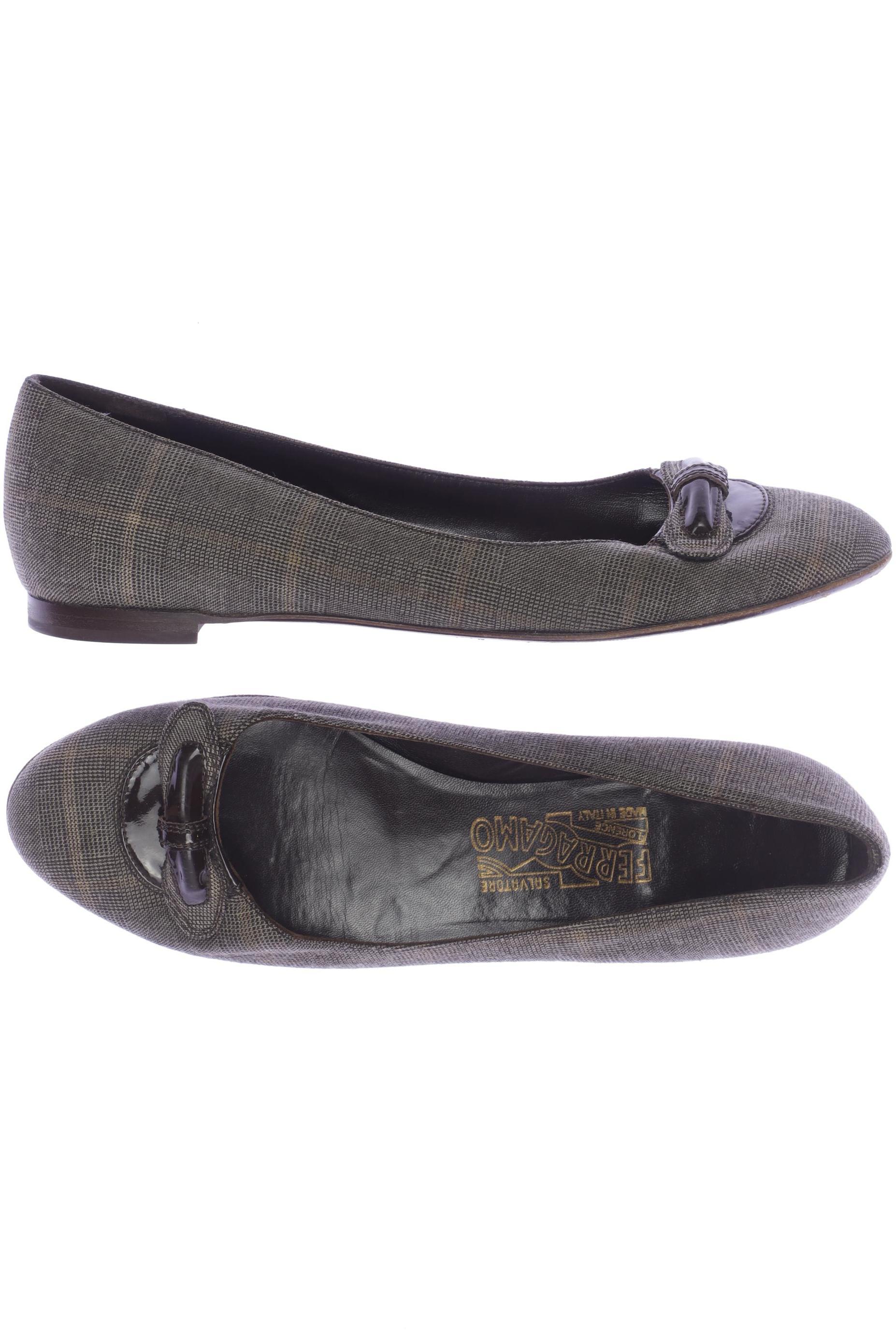

Salvatore Ferragamo Damen Ballerinas, braun, Gr. 38