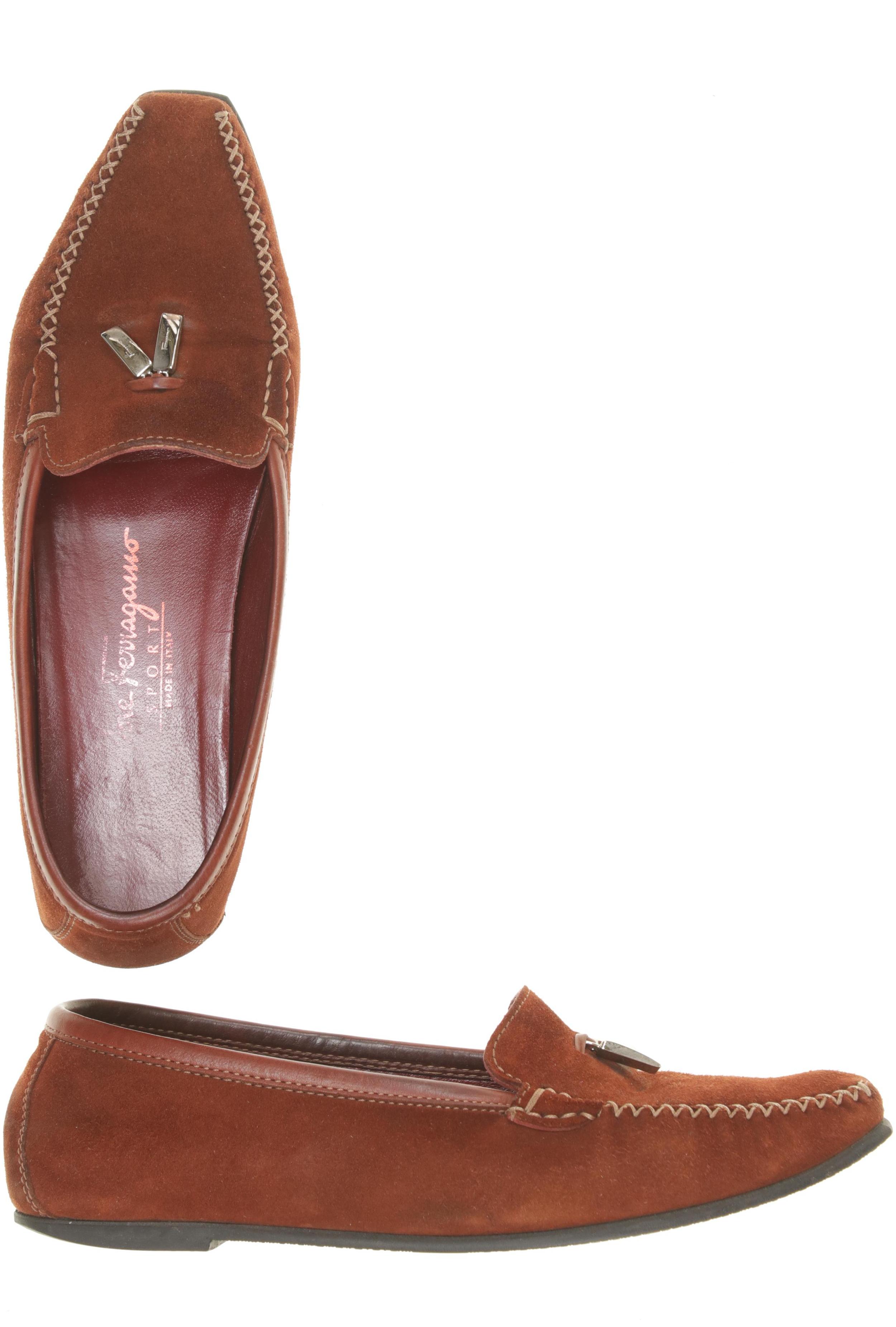 

Salvatore Ferragamo Damen Halbschuh, braun, Gr. 5.5