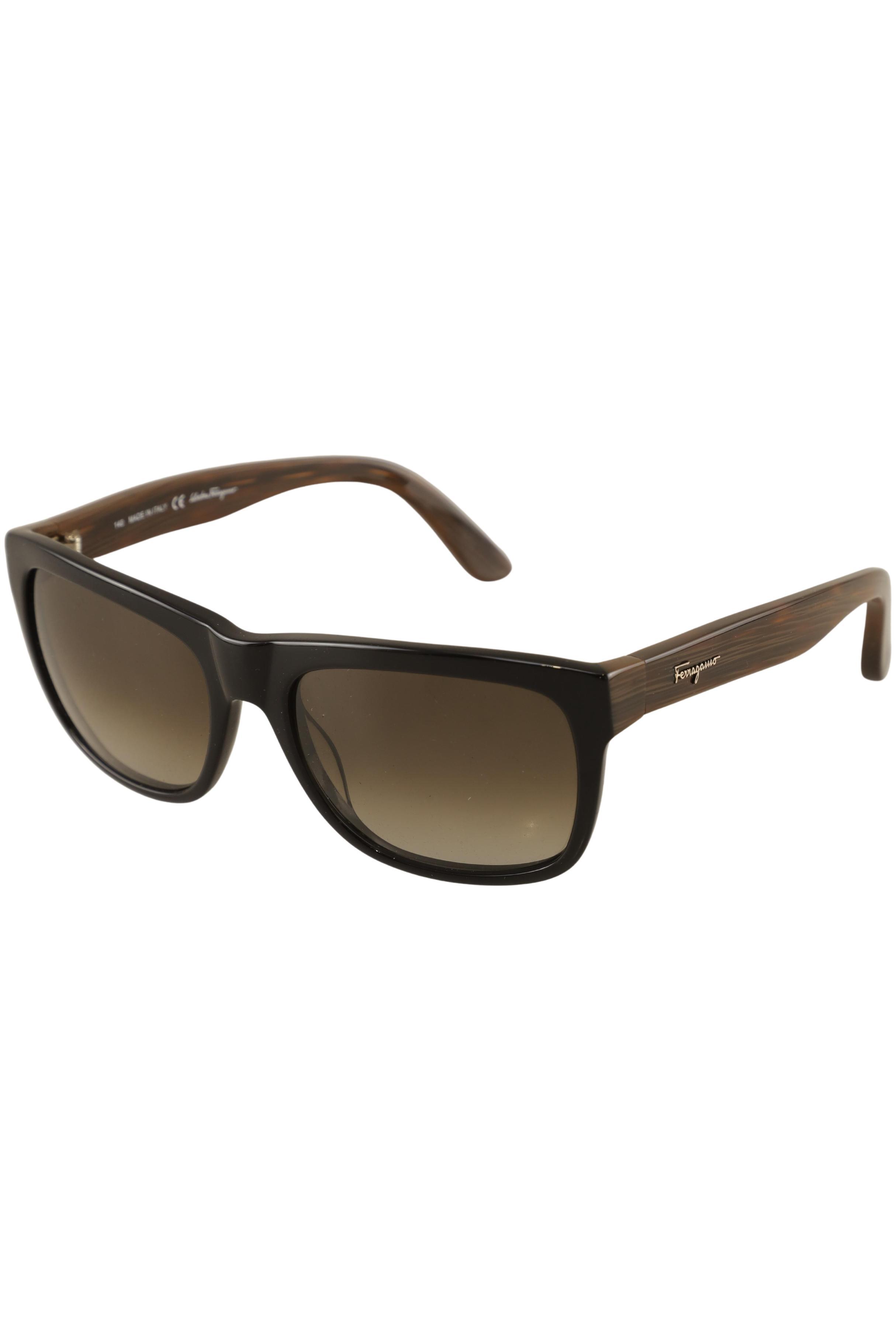 

Salvatore Ferragamo Herren Sonnenbrille, schwarz, Gr.