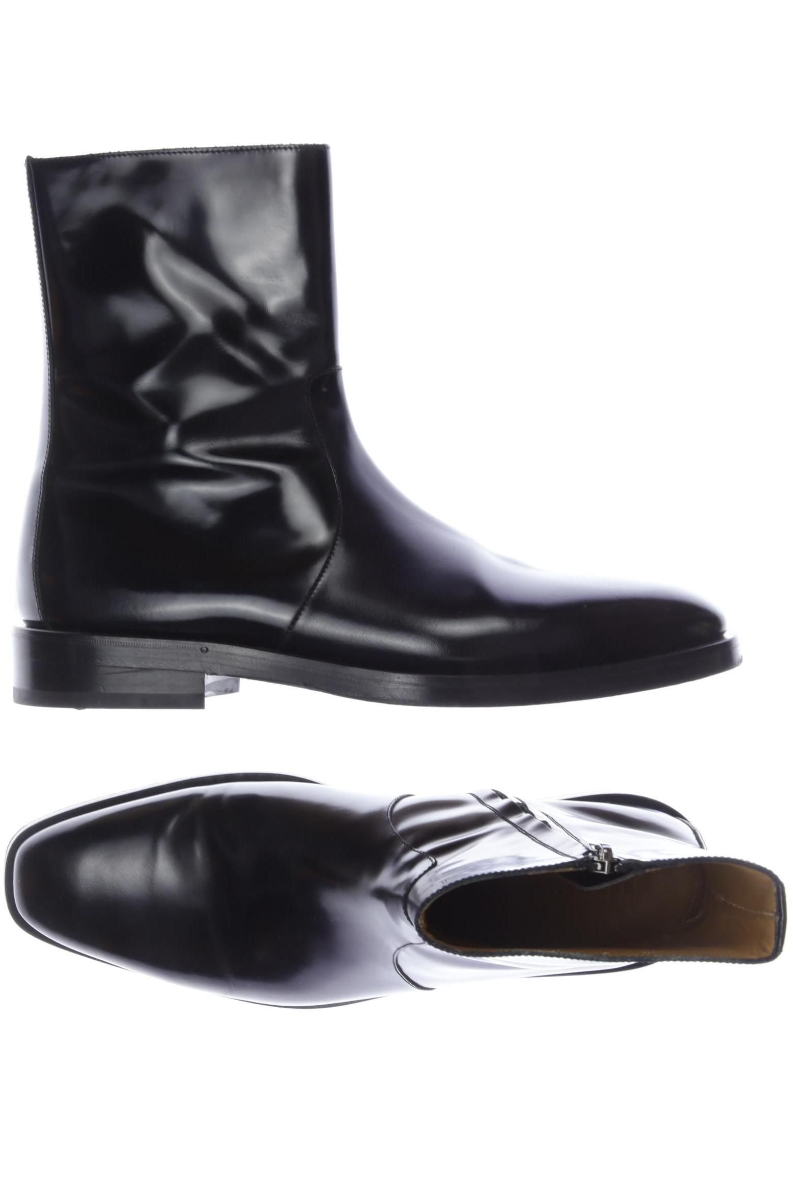 

Salvatore Ferragamo Herren Stiefel, schwarz, Gr. 9