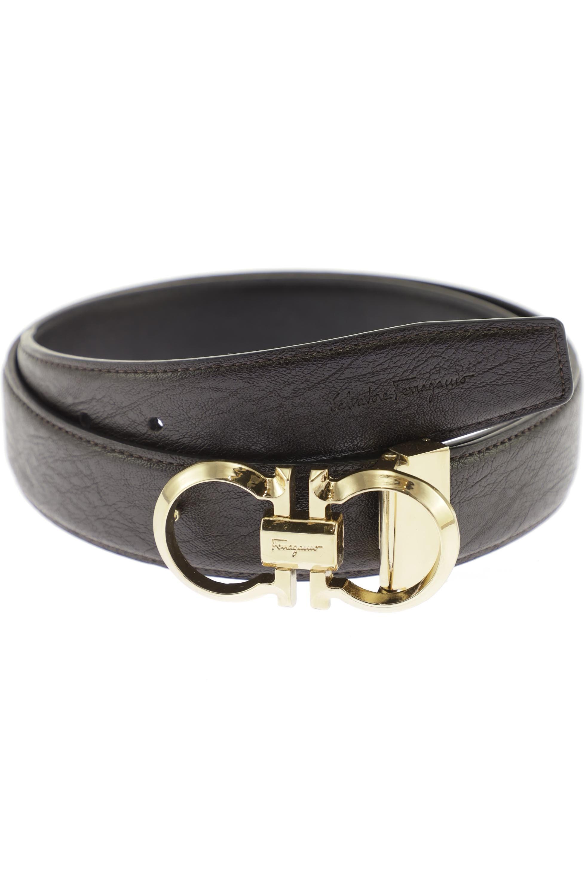 

Salvatore Ferragamo Herren Gürtel, braun, Gr. 105