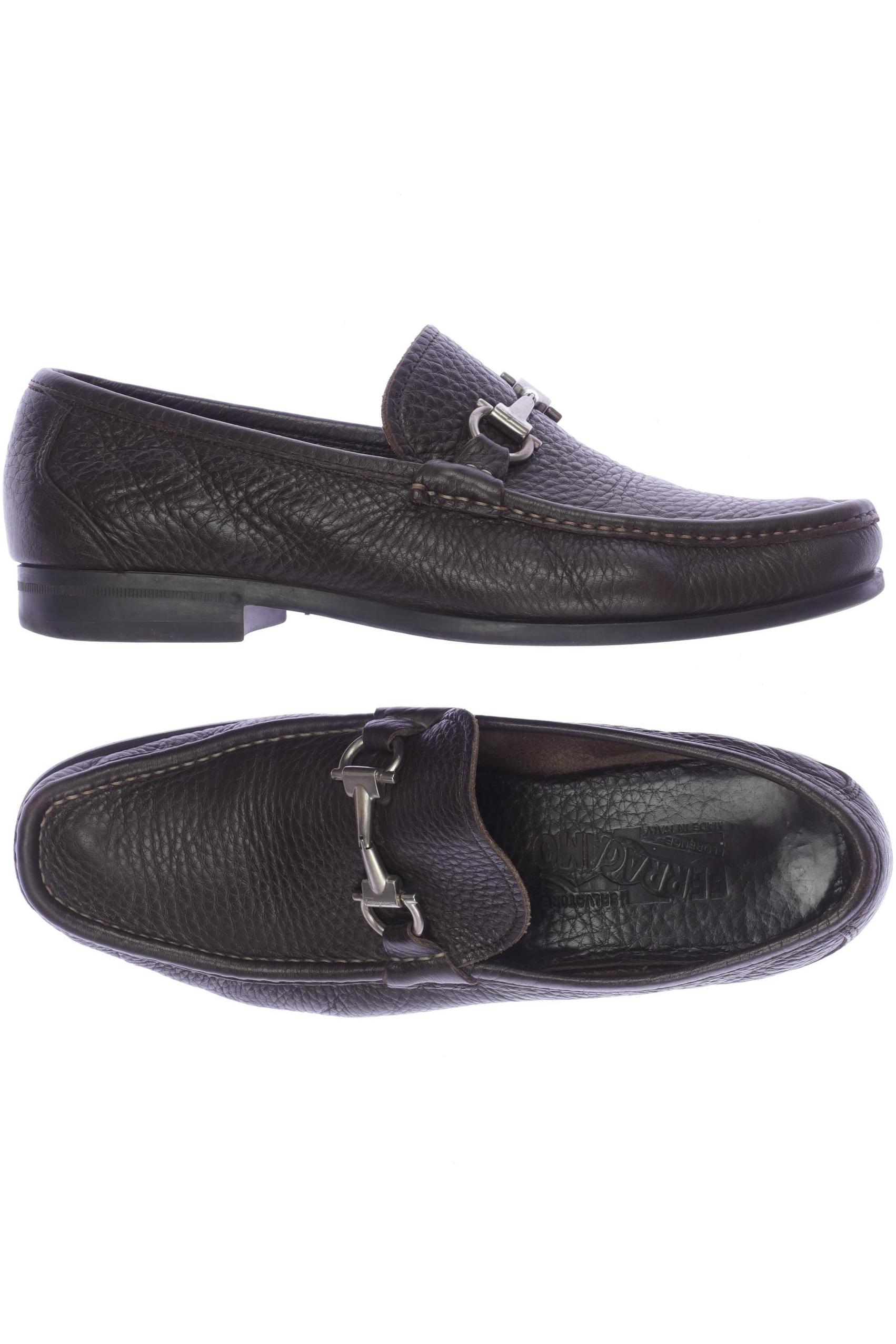

Salvatore Ferragamo Herren Halbschuh, braun, Gr. 6.5